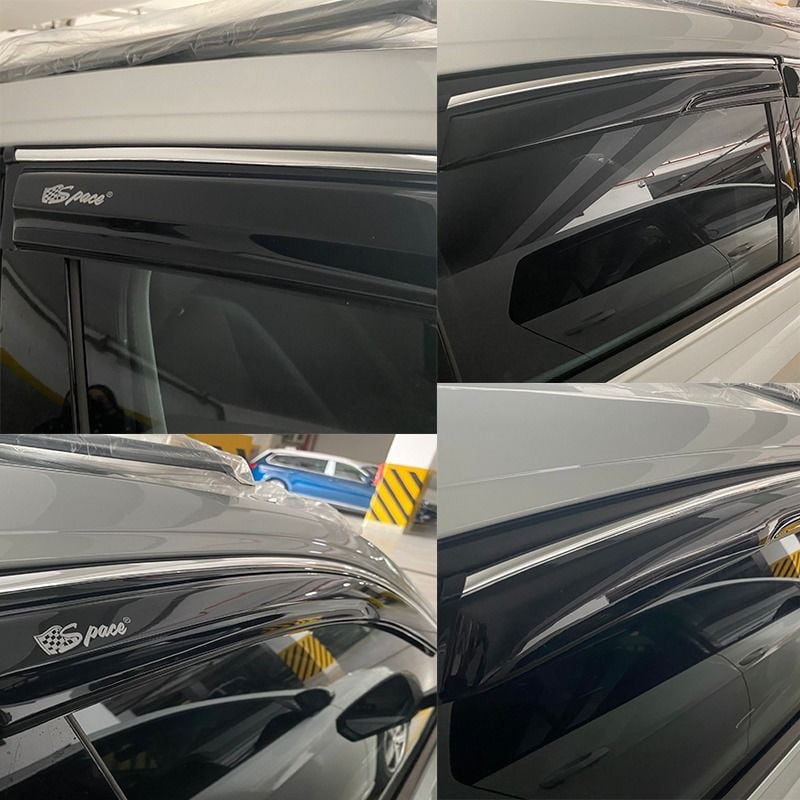 Krom Cam Rüzgarlığı 1.2Mm Renault Toros 4'Lü / Caru444