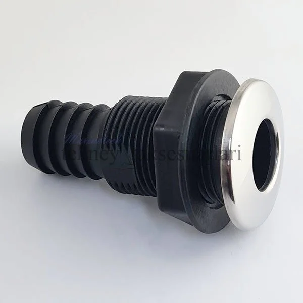 Krom Flanşlı Sintine Çıkışı, Borda Çıkışı Çeşitleri 3/4 (19mm)