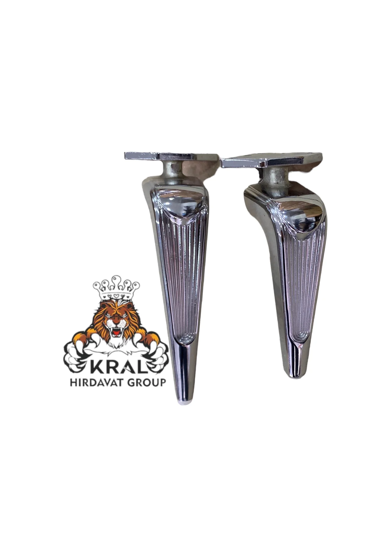 Krom Kaplama, Demir Ayak, Koltuk, Kanepe, Baza Ayak 20 Cm 1 Adet 