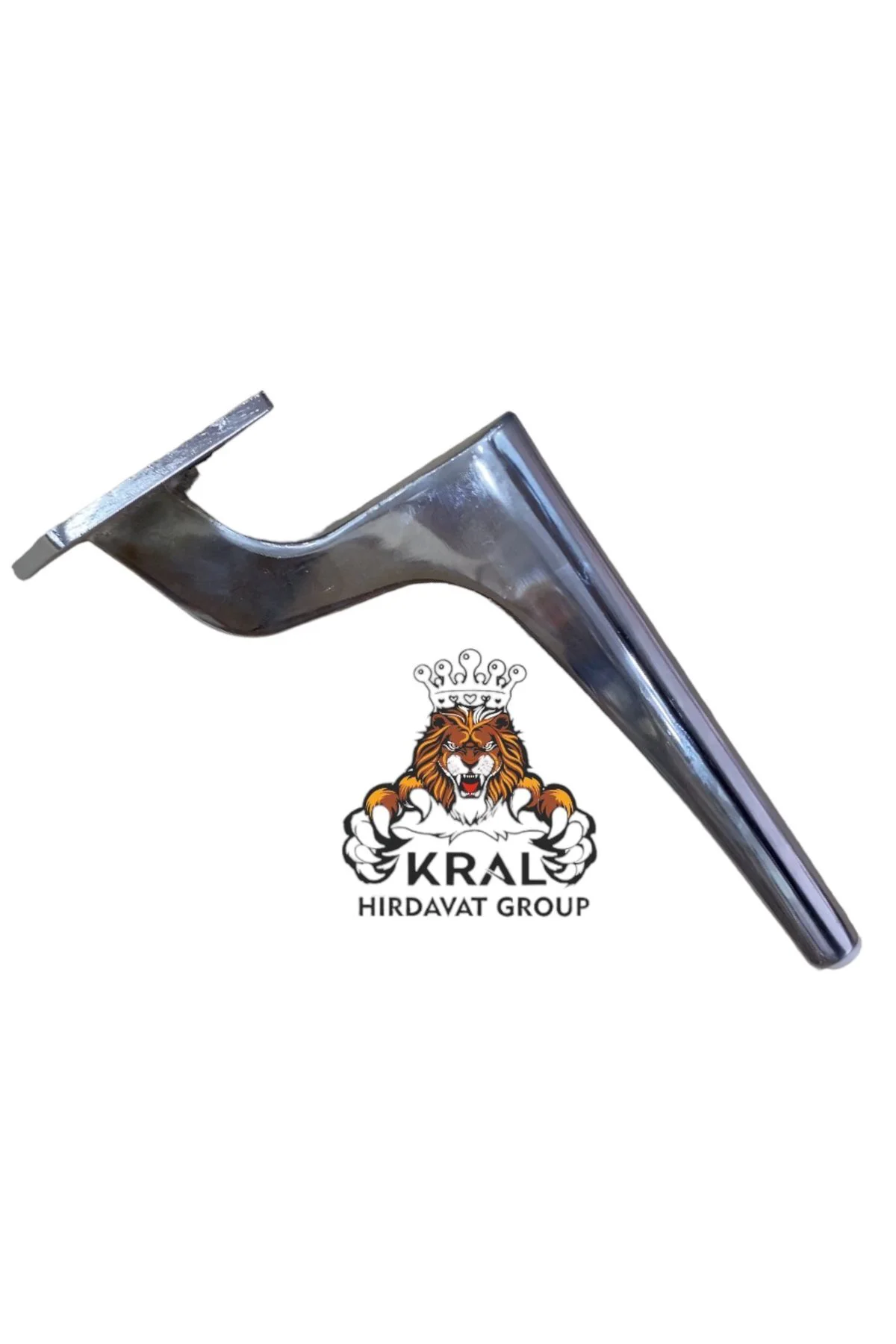 Krom Kaplama, Demir Ayak, Koltuk, Kanepe, Baza Ayak 15 Cm 1 Adet 