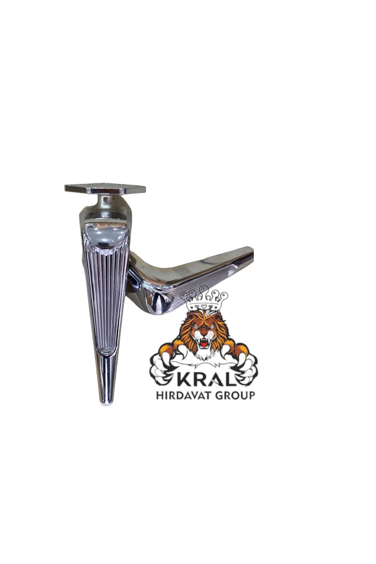 Krom Kaplama, Demir Ayak, Koltuk, Kanepe, Baza Ayak 15 Cm 1 Adet 