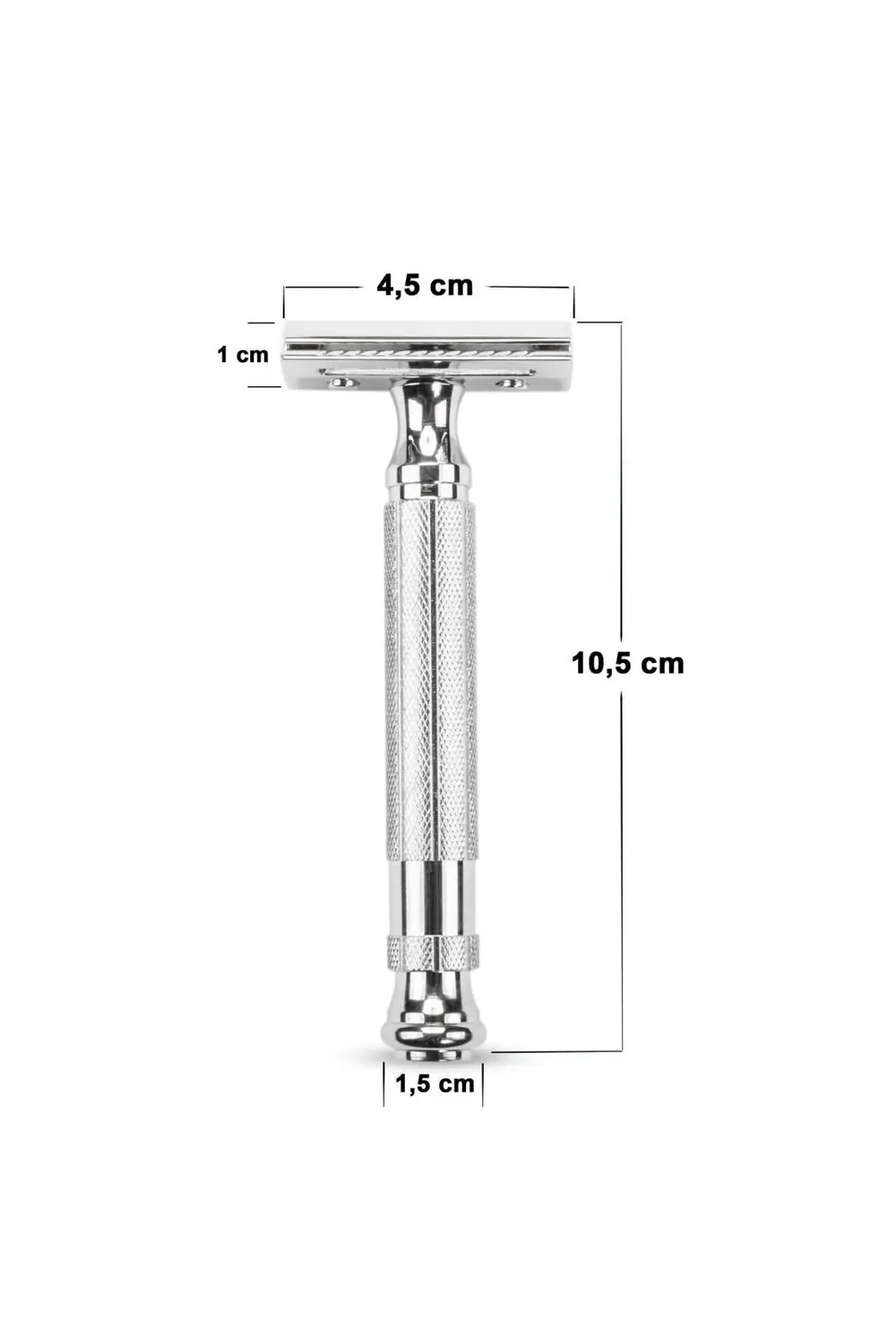 Krom Kaplama Taraksız Jiletli Tıraş Makinesi, Geleneksel Tıraş, D