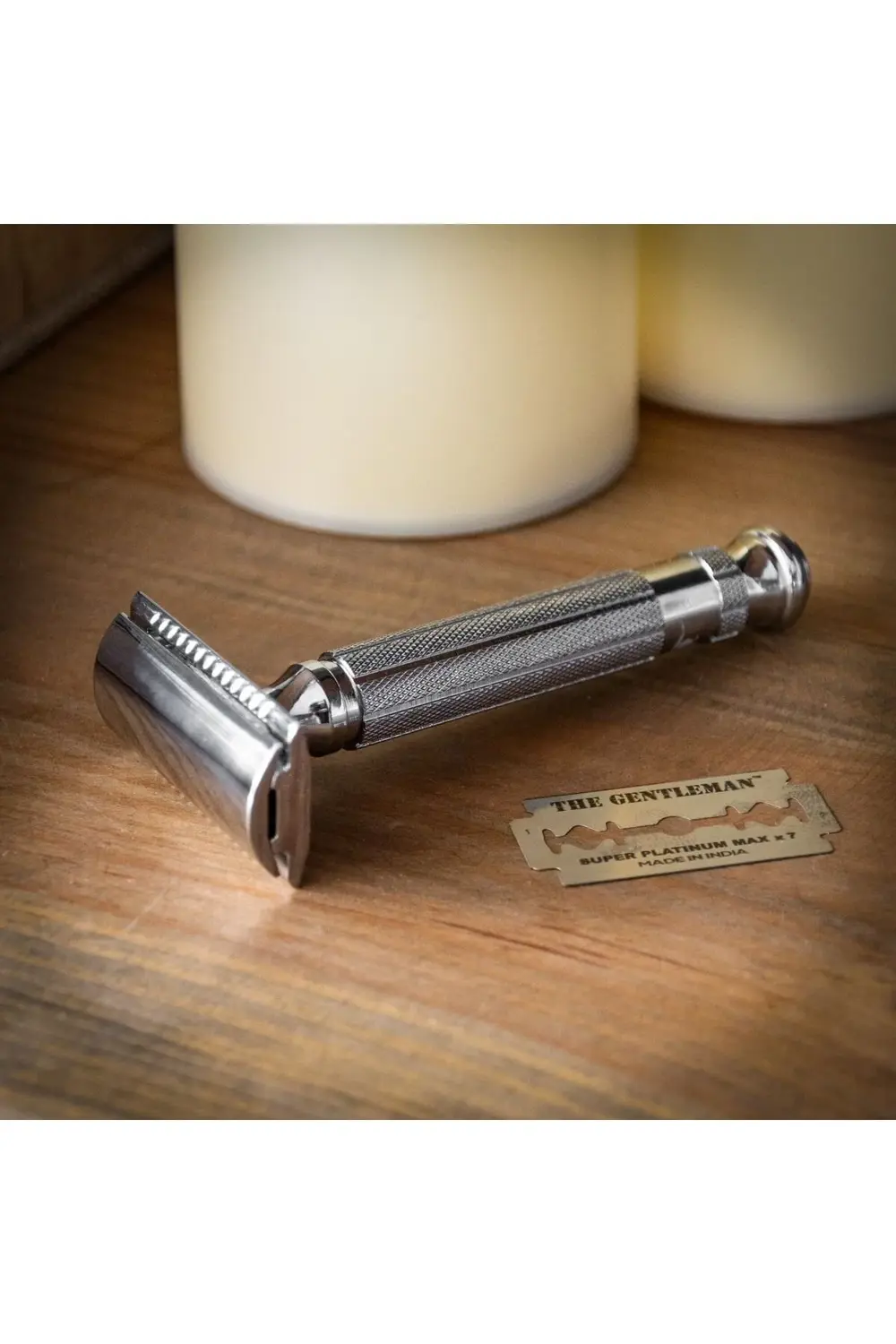 Krom Kaplama Taraksız Jiletli Tıraş Makinesi, Geleneksel Tıraş, D