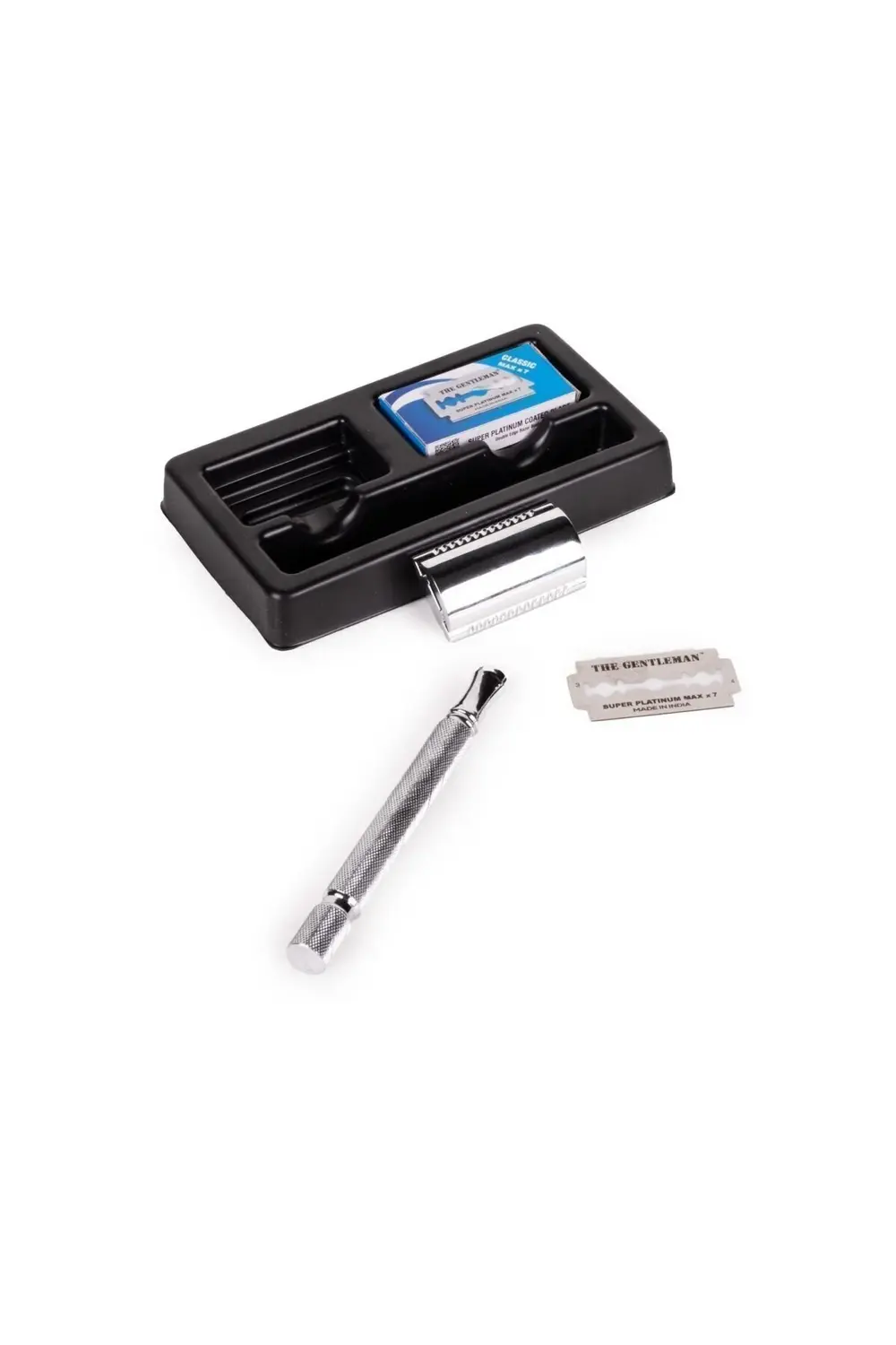 Krom Kaplama Uzun Saplı Taraksız Jiletli Tıraş Makinesi, Tahrişsi