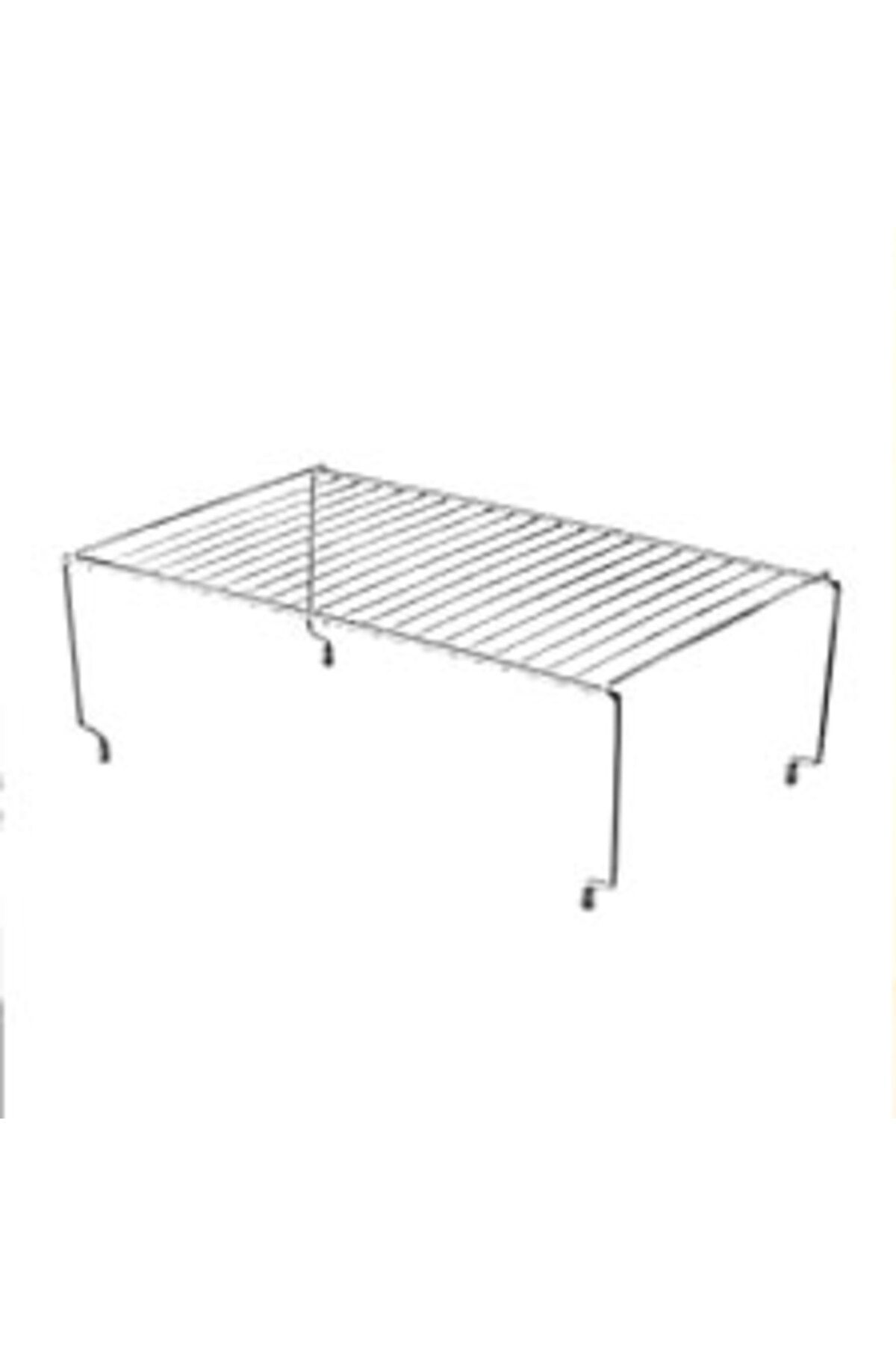 Ok Aksesuar Krom Kisa Dolap İçi Raf Yer Kazan 31Cm Go50607487140