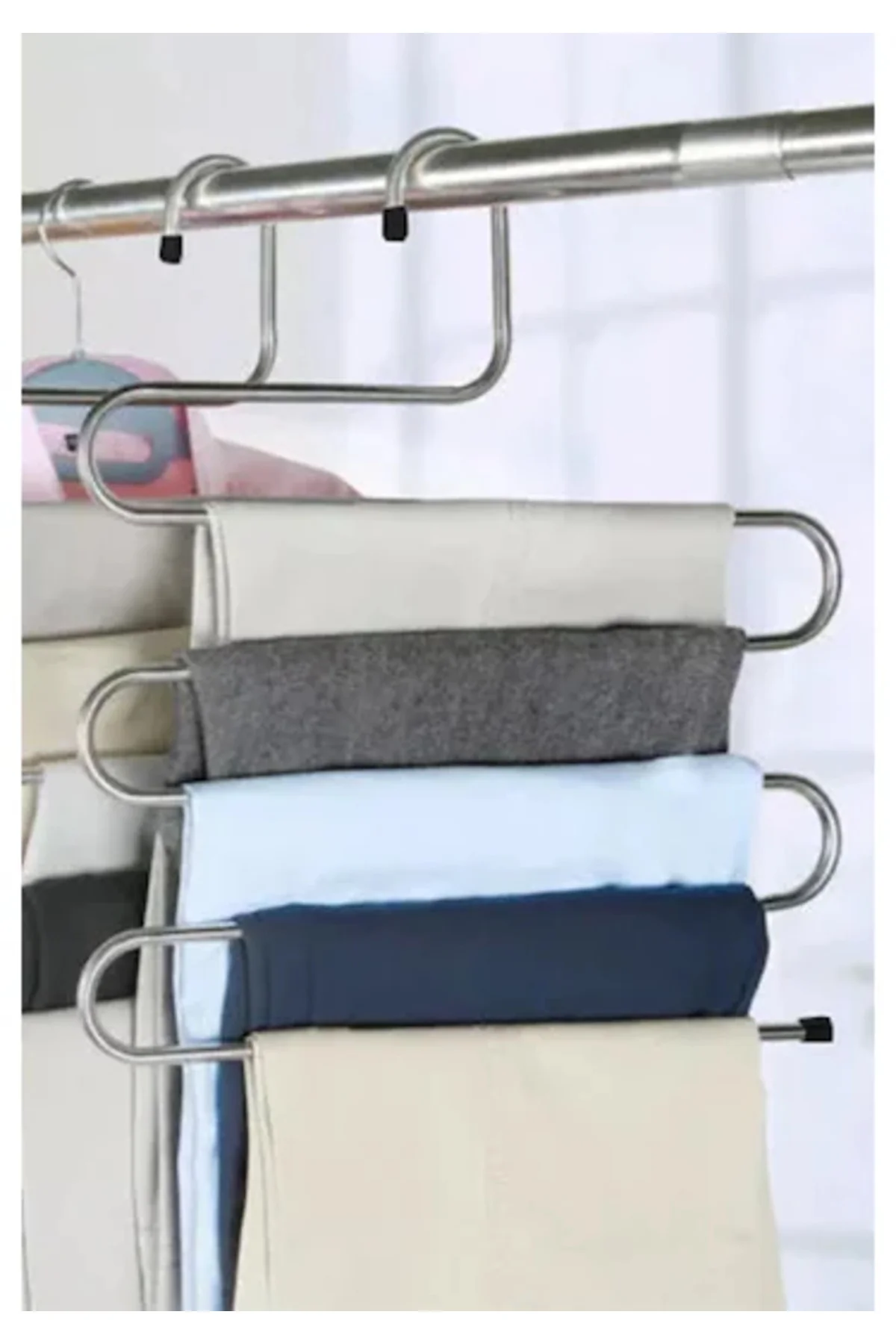 Krom Pantolon Askısı