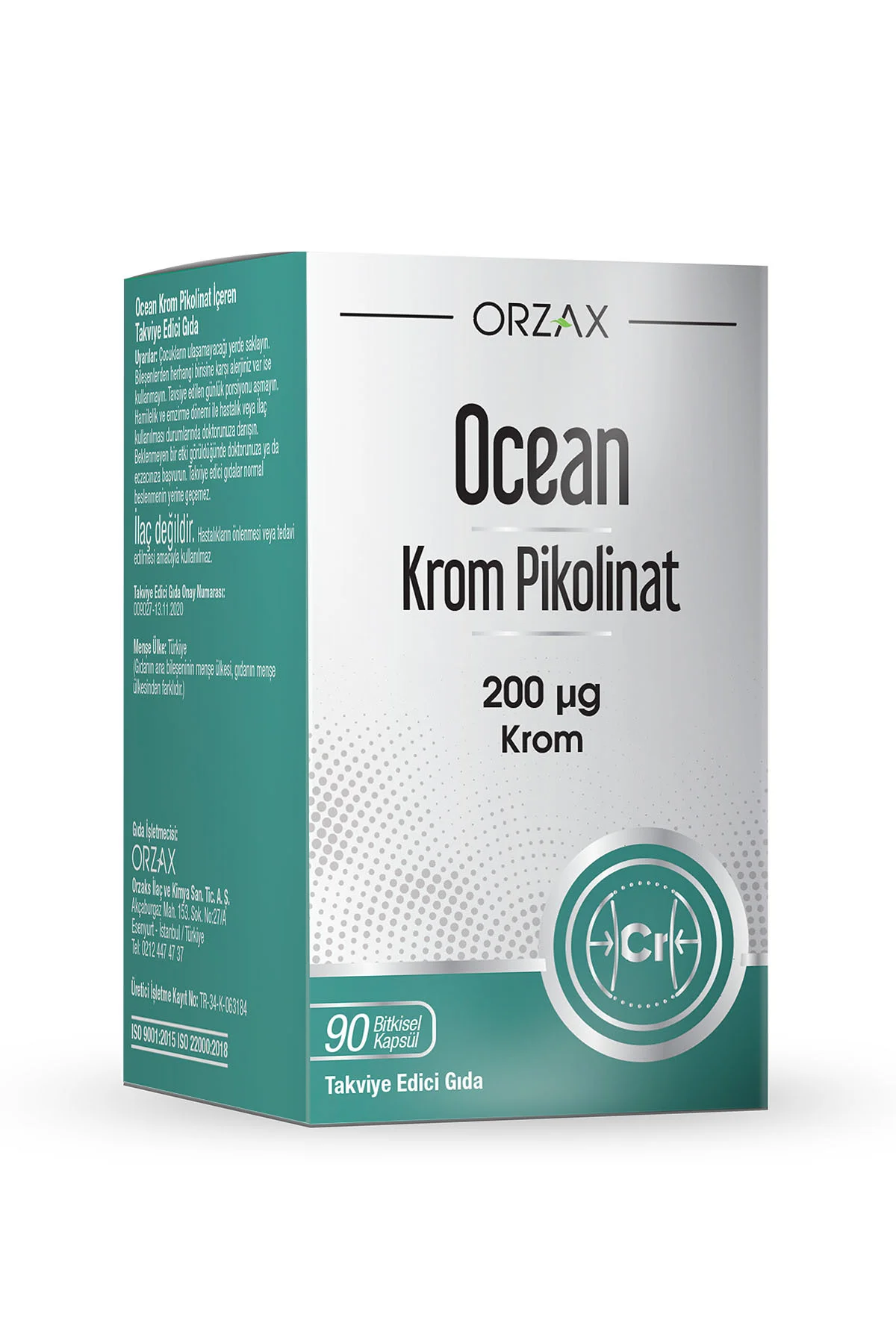 Krom Pikolinat 20 Mcg 90 Kapsül 8697595872710
