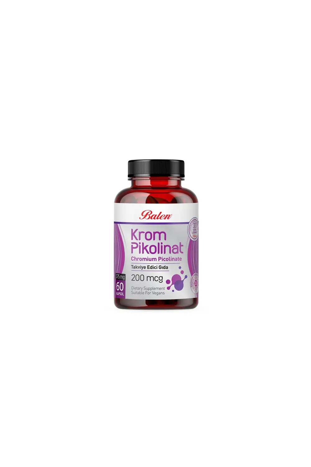 Krom Pikolinat 375 Mg X 60 Kapsül