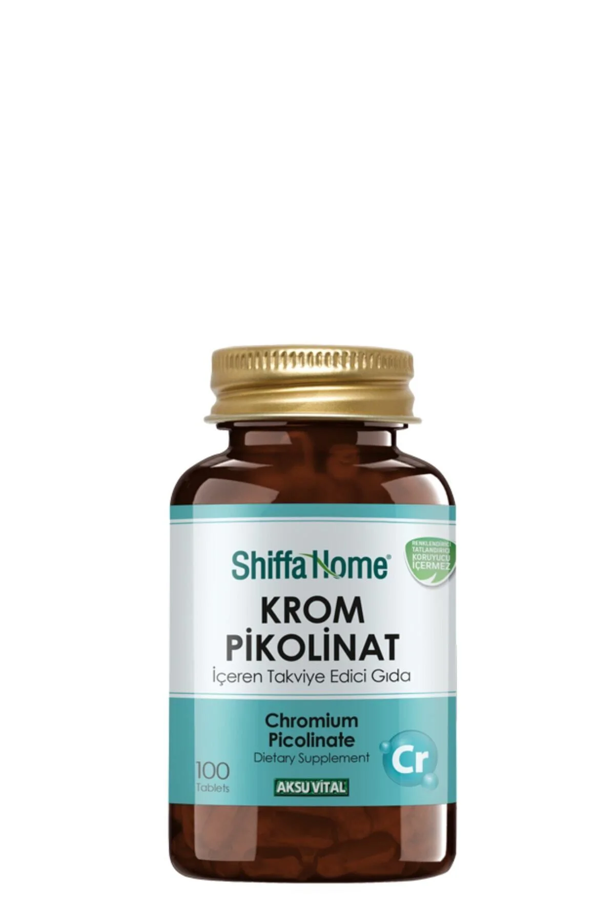 Krom Pikolinat Diyet Takviyesi 100 Tablet