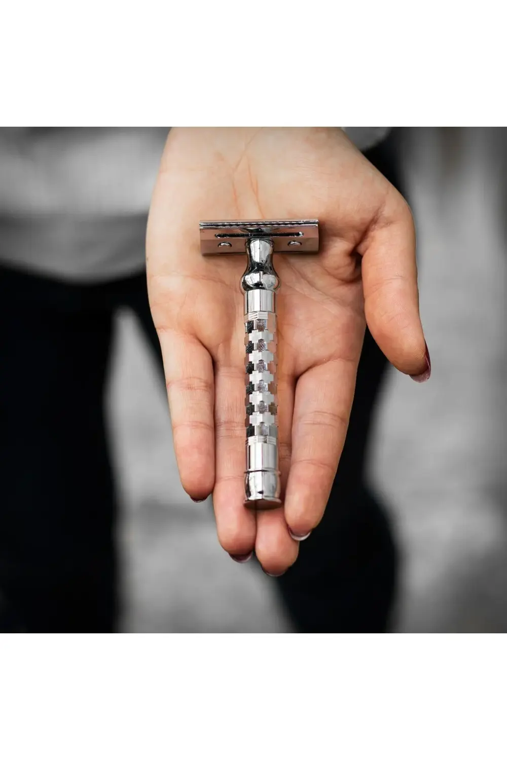 Krom Taraksız Jiletli Tıraş Makinesi, Manuel Orta Agresif Düzey R