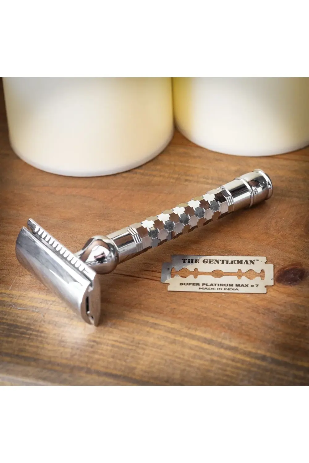 Krom Taraksız Jiletli Tıraş Makinesi, Manuel Orta Agresif Düzey R