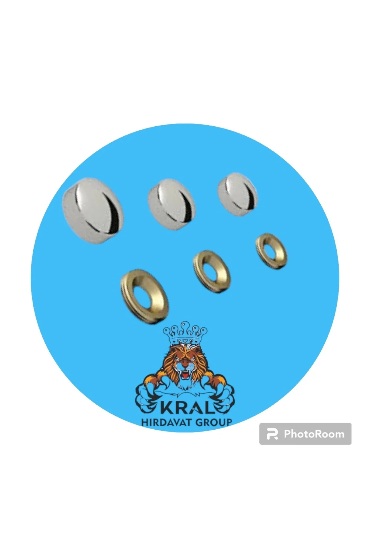 Krom Vida Kapama Tapası 15mm- 10 Adet