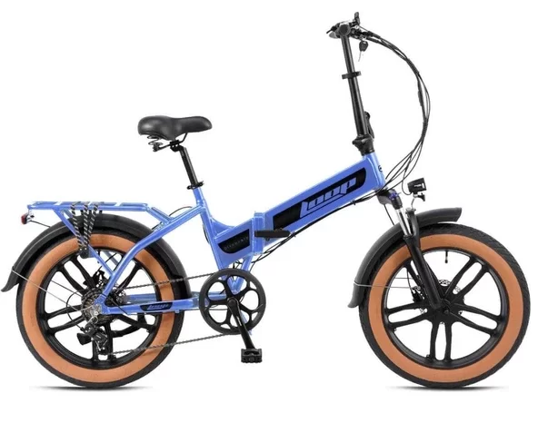 Kron Dıscovery 20 Jant 7 Vites H.Disk Elektrikli Katlanır Bisikle