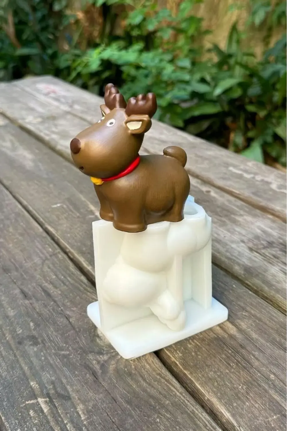 krorn Concept 3D Christmas Geyik Silikon Mum Kalıbı krshopmix 811