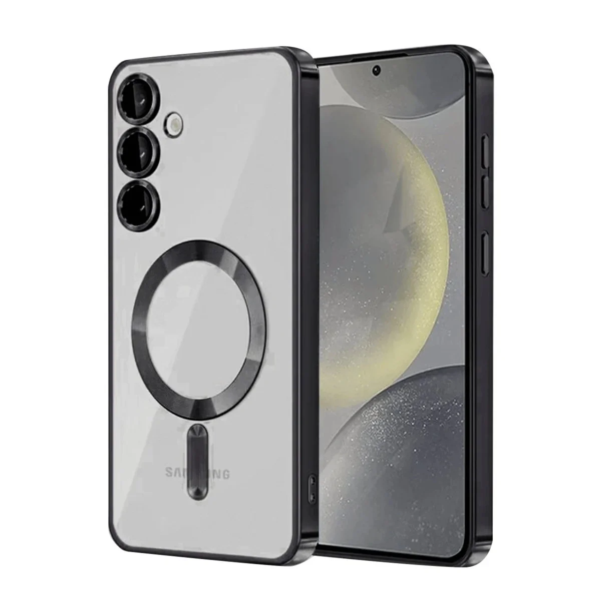 Kross Magneticsafe Kapak - Siyah Galaxy A17 5G - 360° Korumalı ve Kablosuz Şarj Desteği