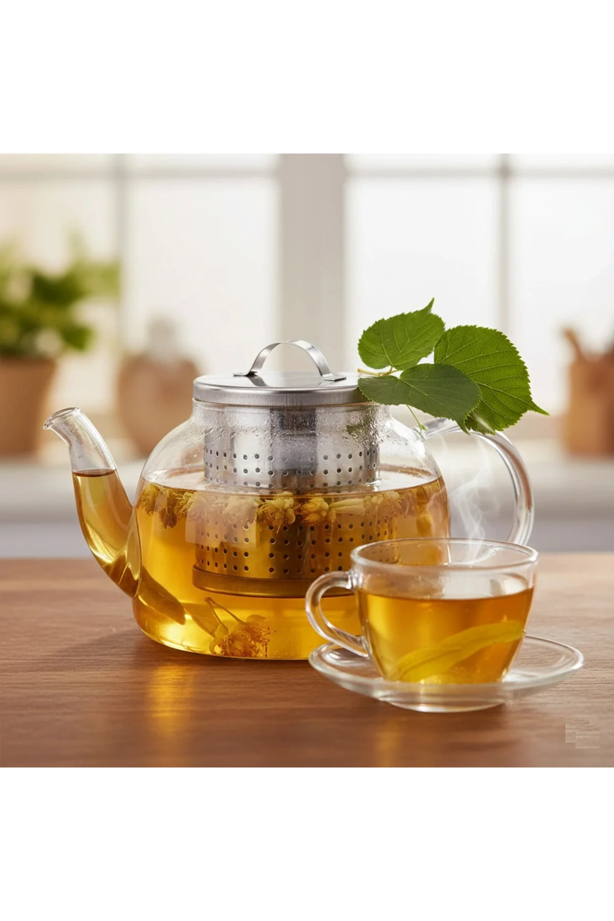 Krt-1100 ( Büyük ) ( Metal Kafes ) ( Demlik İçi ) Çay Süzgeç*140 - Görsel 3