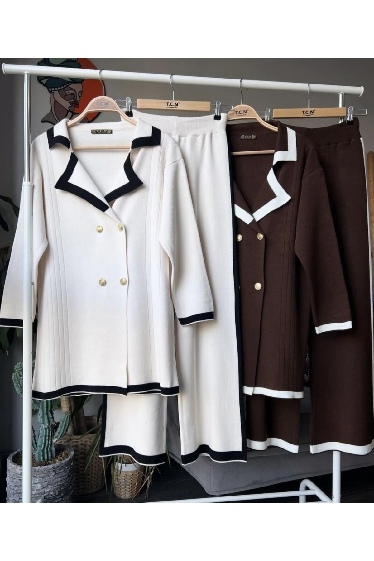 Lalibertaa Kruvaze Model Triko Takim