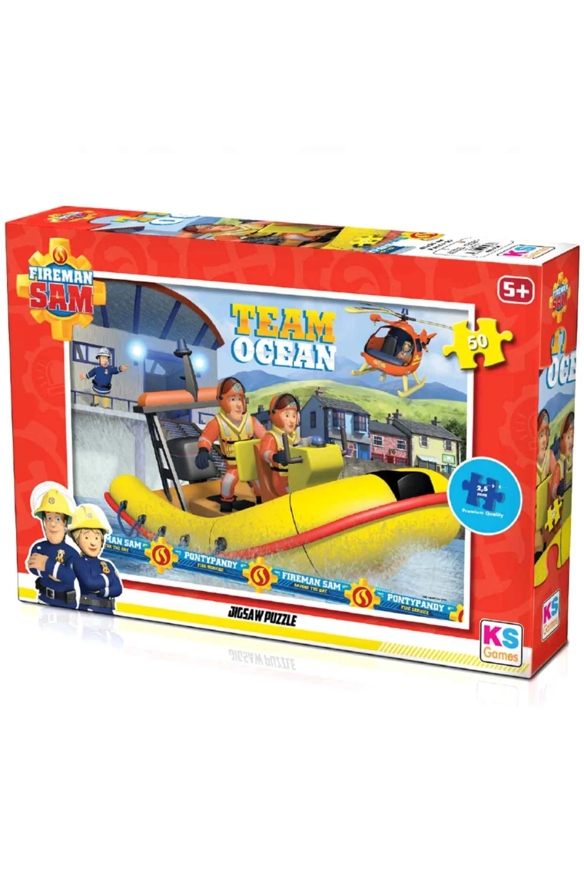 KS Fireman Sam 50 Parça Puzzle