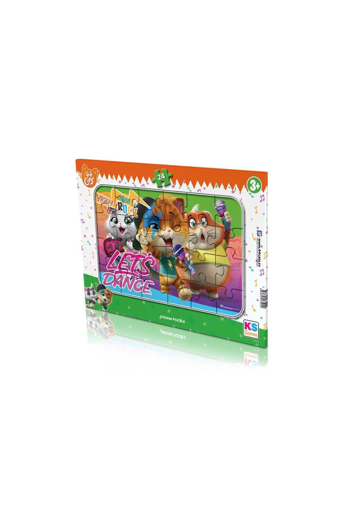 Ks Games 24 Parça Cats Frame Puzzle