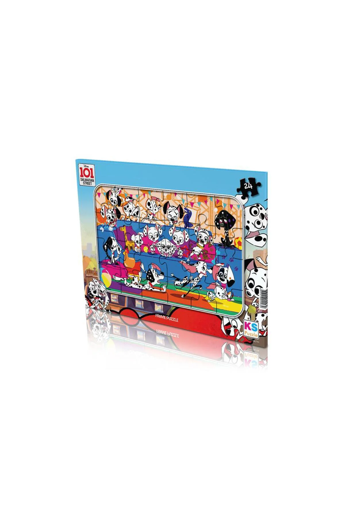 Ks Games 24 Parça Dalmation Frame Puzzle