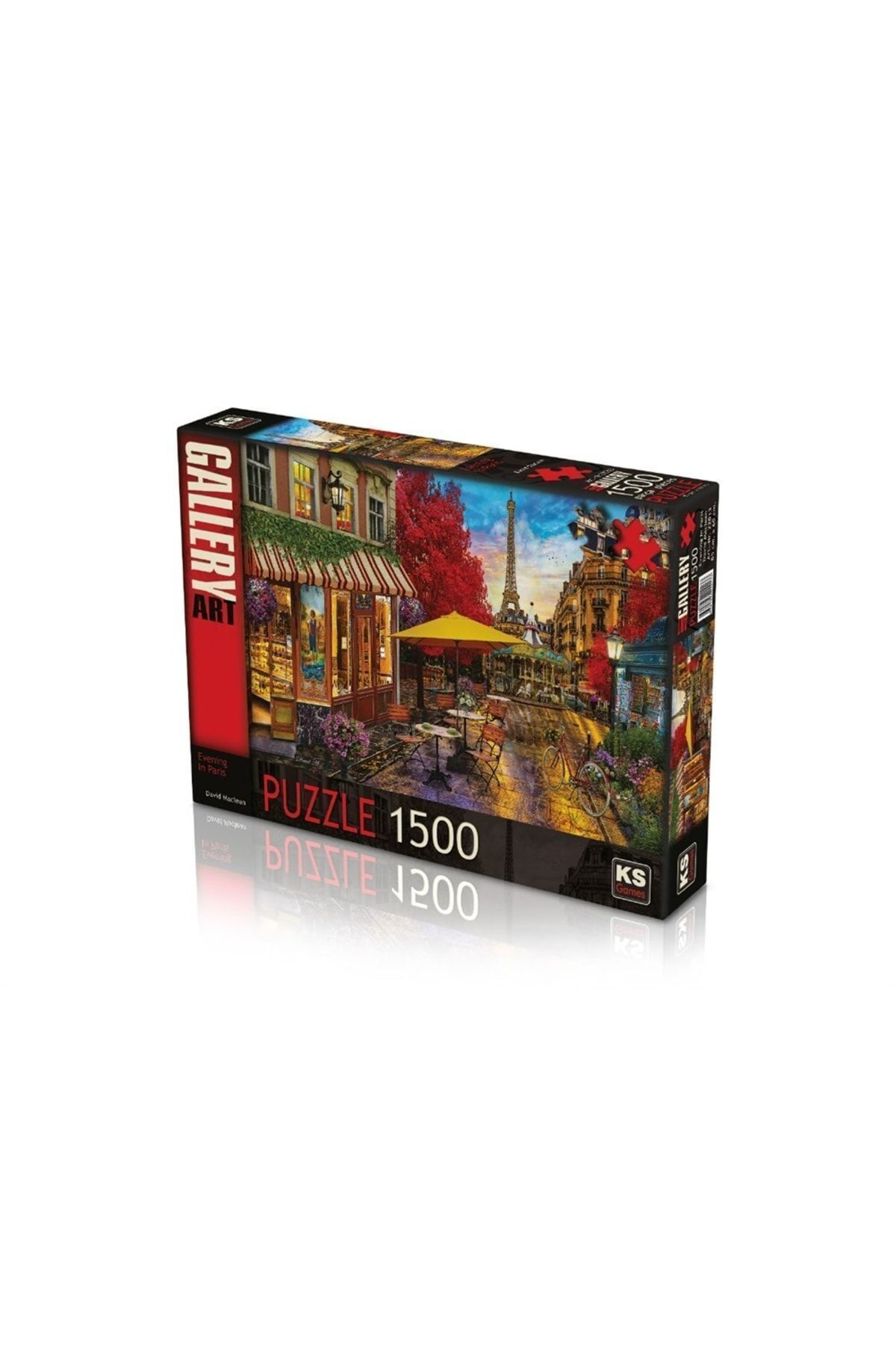 Ks Puzzle Ks Games Evening İn Paris 1500 Parça Puzzle