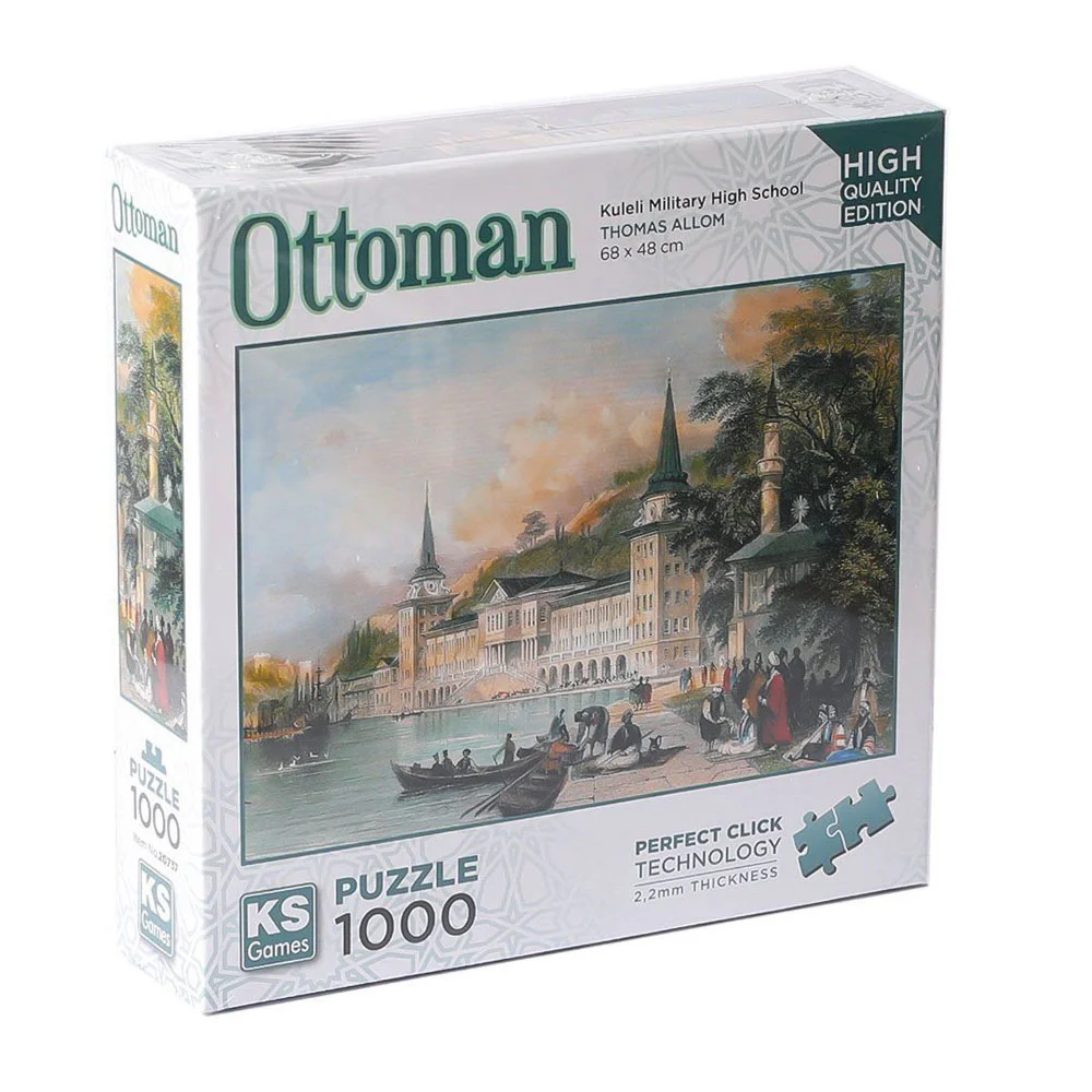 Ks Games Puzzle 1000 Parça Kuleli Askeri Kislasi 20737