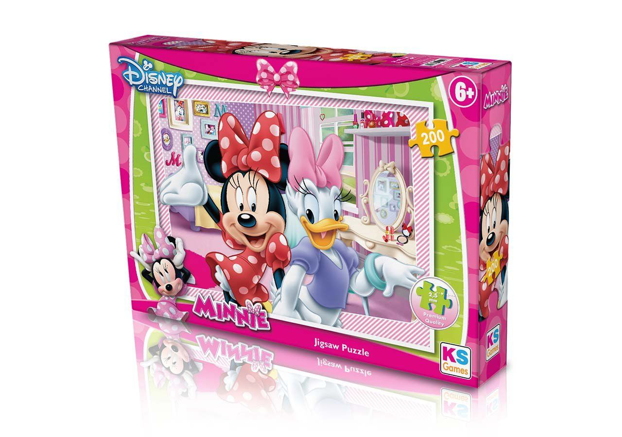 KS Minnie Puzzle 200 Parça