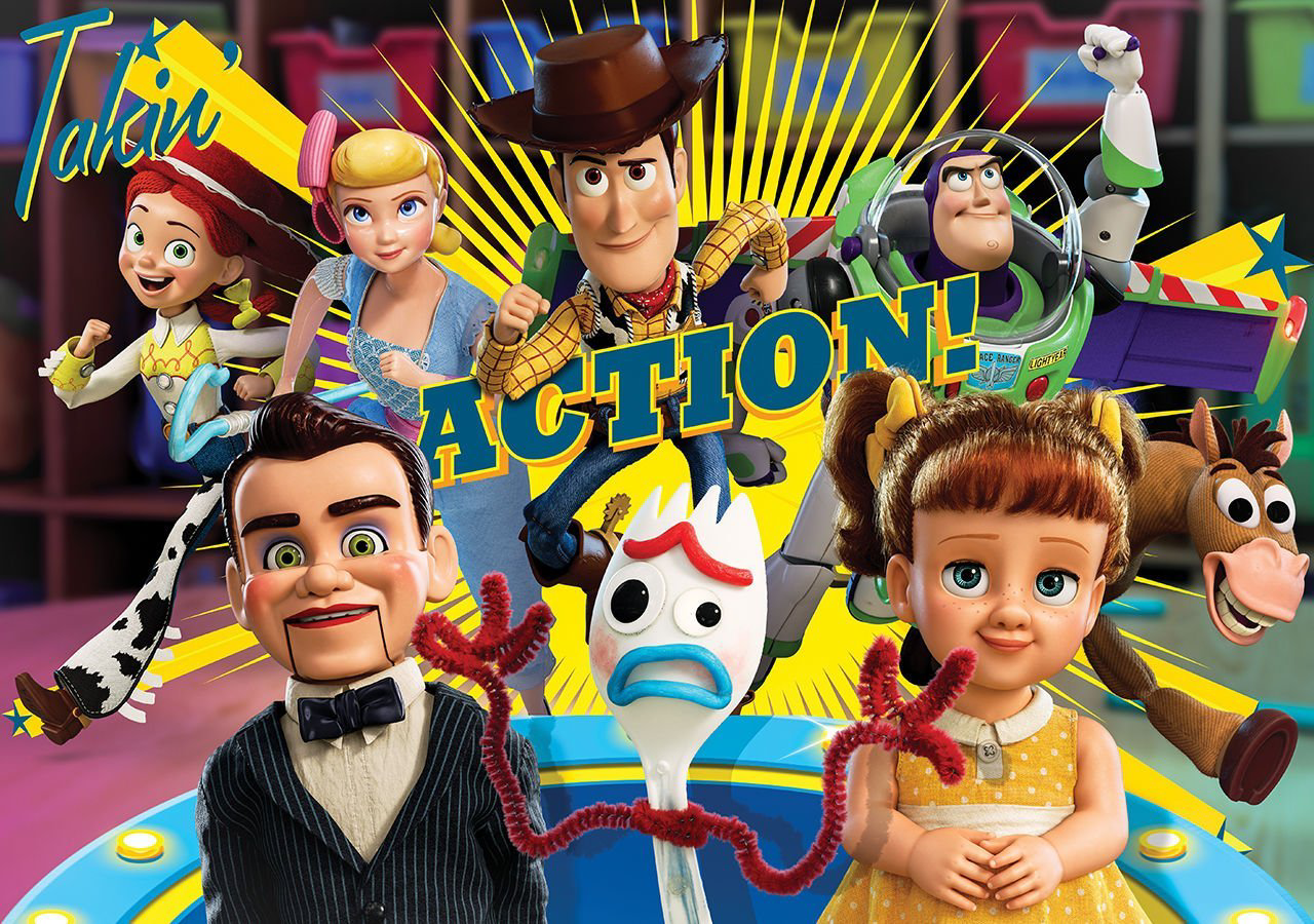 KS  Puzzle 100 Parça Toy Story
