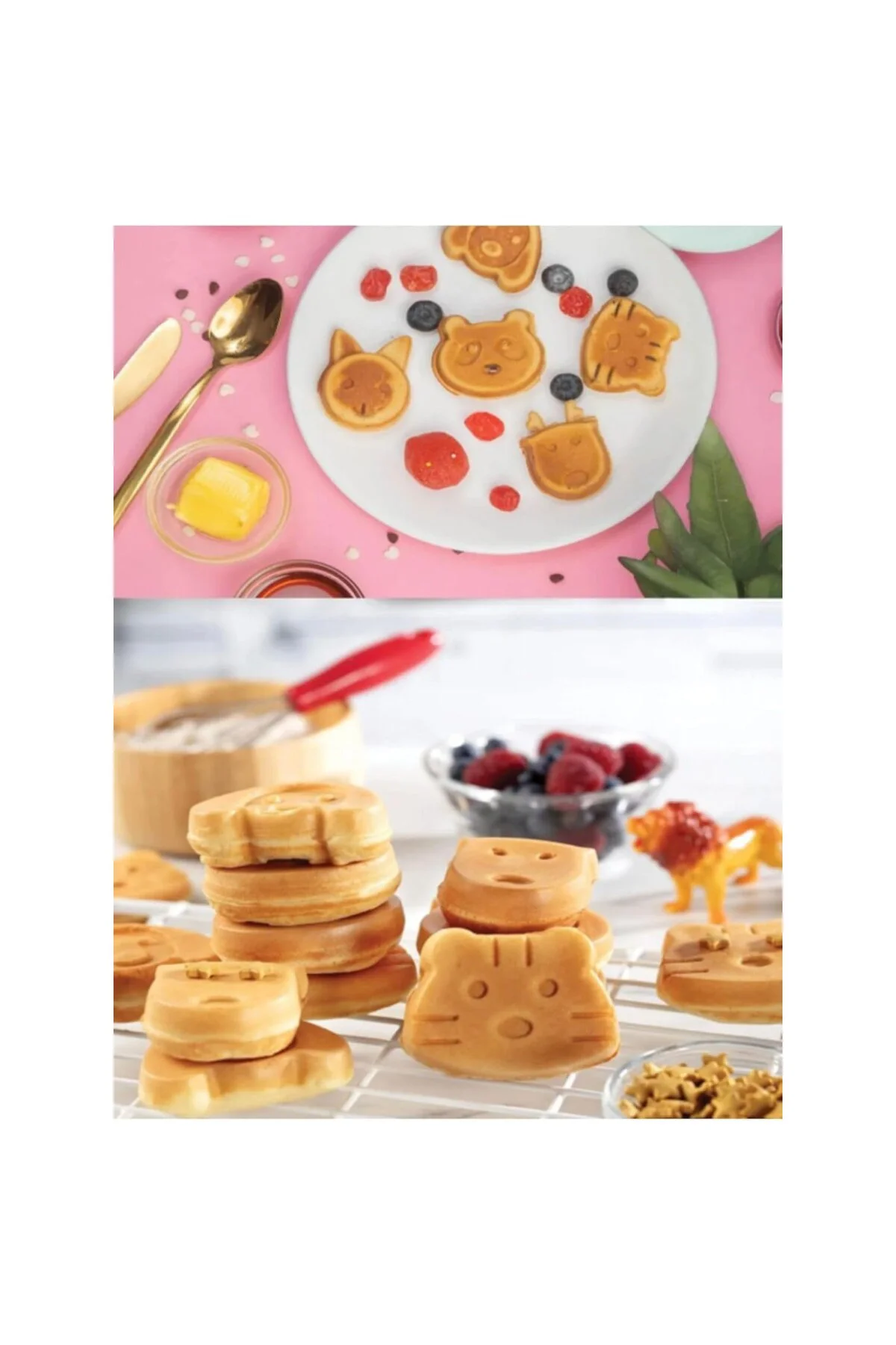 KSM-2405K Siyah Çocuk Waffle Makinesi