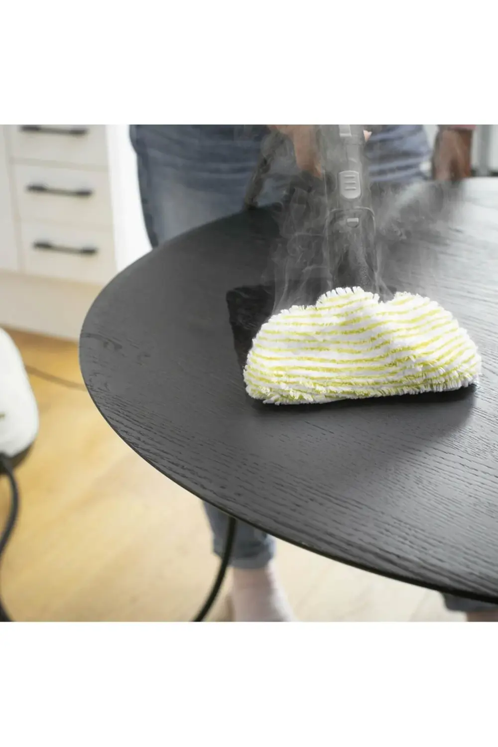 KST 2 + Cloth Set 1500W 3.2 Bar Buharlı Temizlik Makinesi - Beyaz