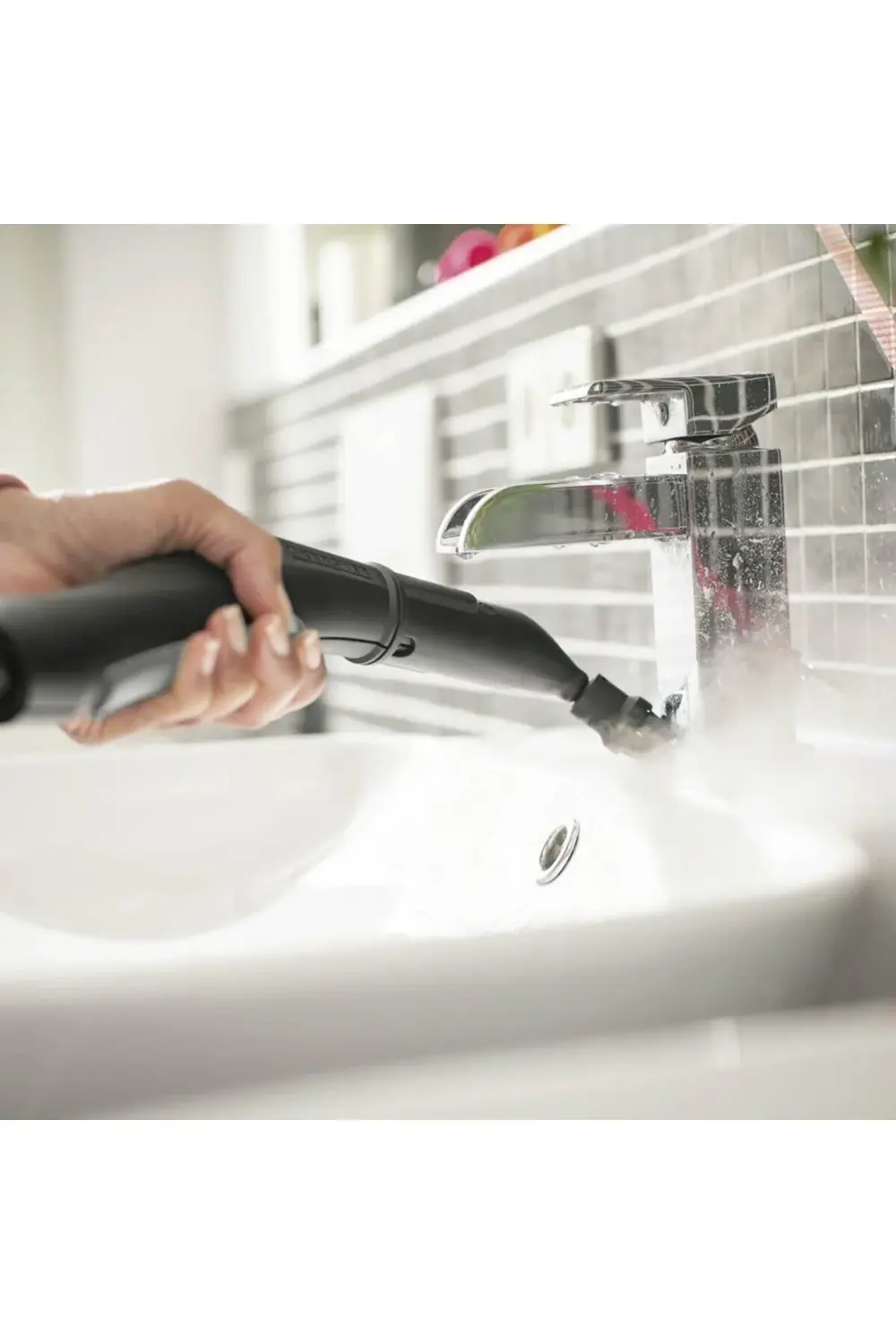 KST 2 + Cloth Set 1500W 3.2 Bar Buharlı Temizlik Makinesi - Beyaz