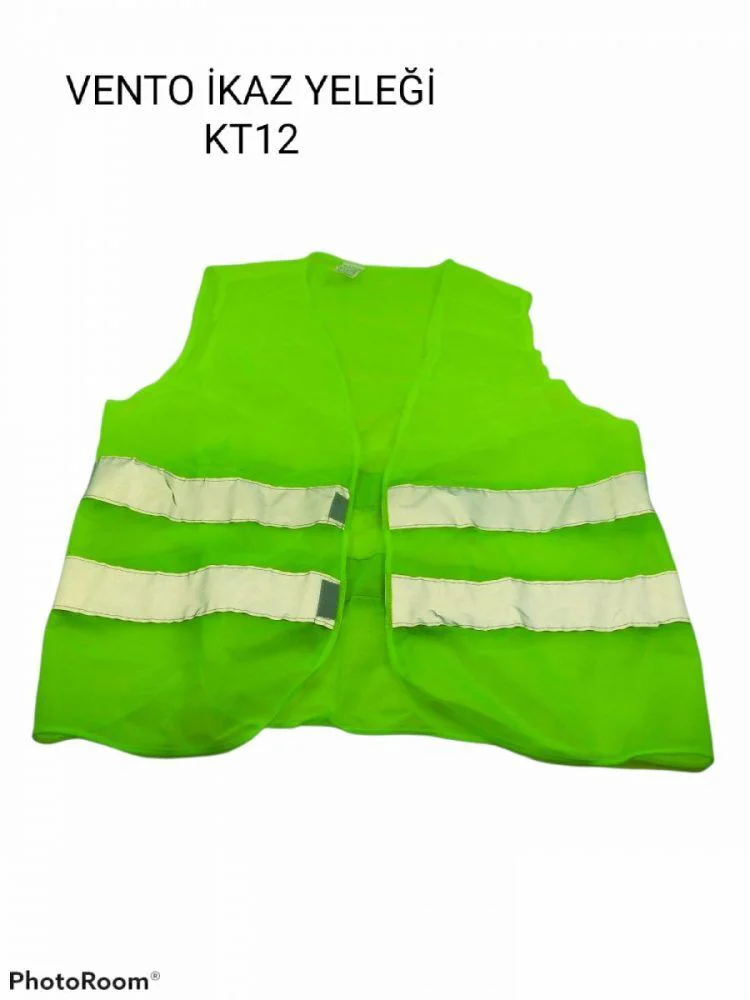 Kt13  İkaz Yeleği - Yeşil