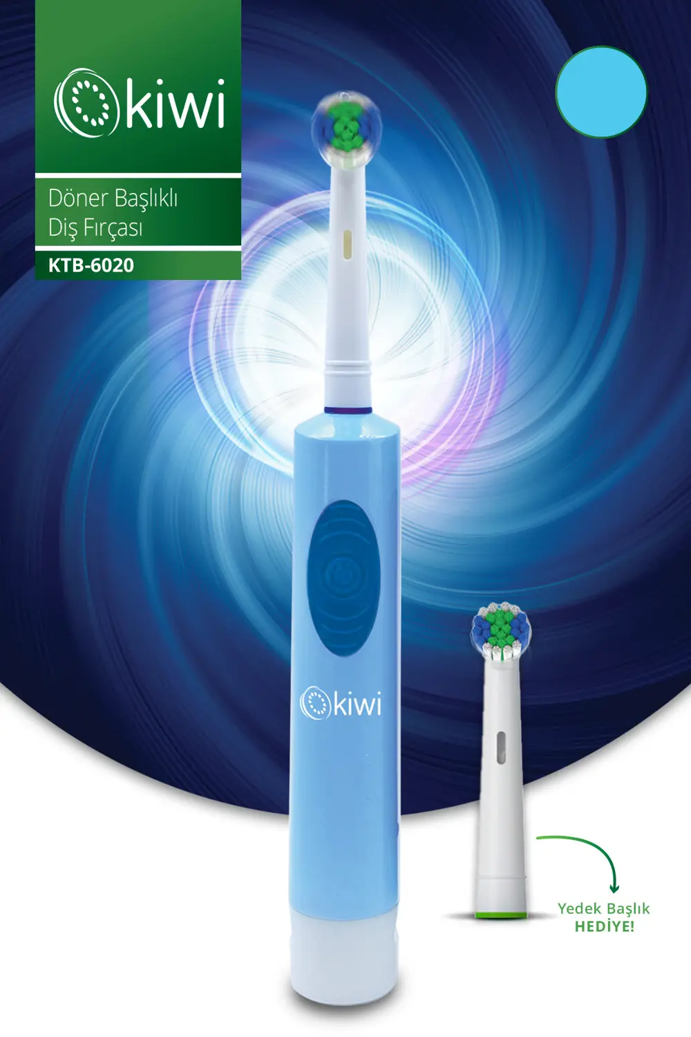 KTB-6020 Elektronik Pilli Dİş Fırçası