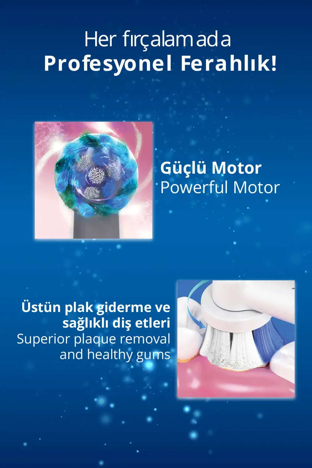 KTB-6020 Elektronik Pilli Diş Fırçası