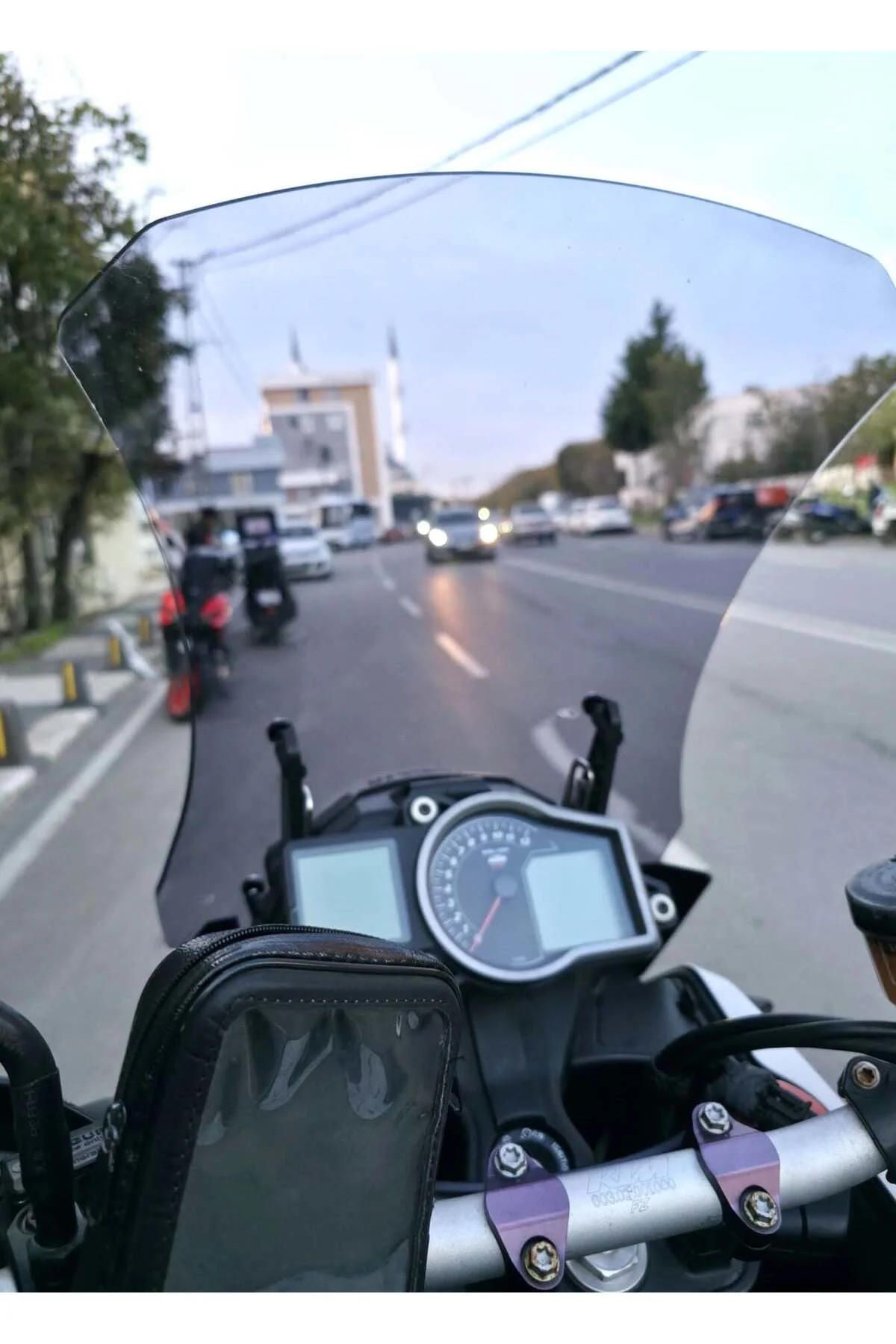 KTM 1050 Adventure Ön Cam 2008-2017 Model 56cm Füme Renkli 4mm