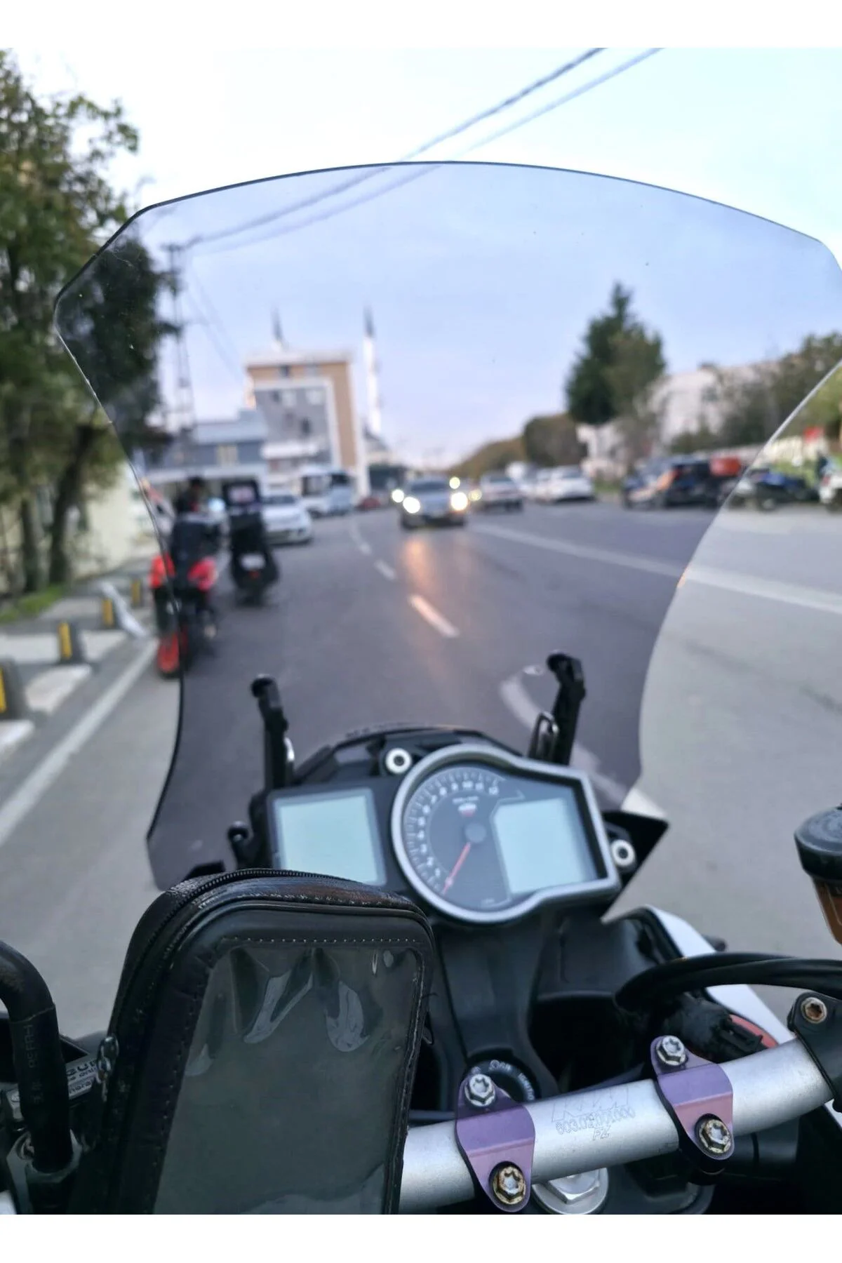 KTM 1190 Adventure Ön Cam 2008-2017 Model 56cm Füme Renkli 4mm