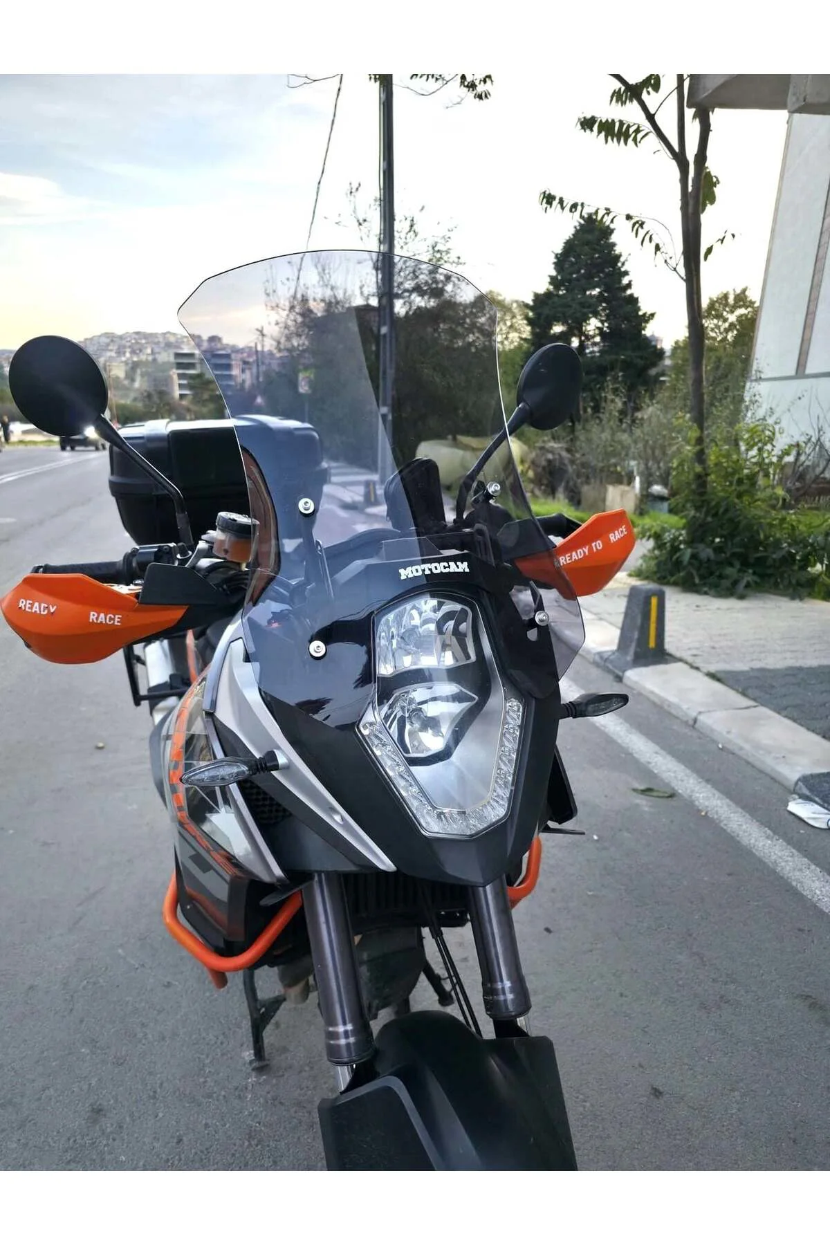 KTM 1190 Adventure Ön Cam 2008-2017 Model 56cm Füme Renkli 4mm