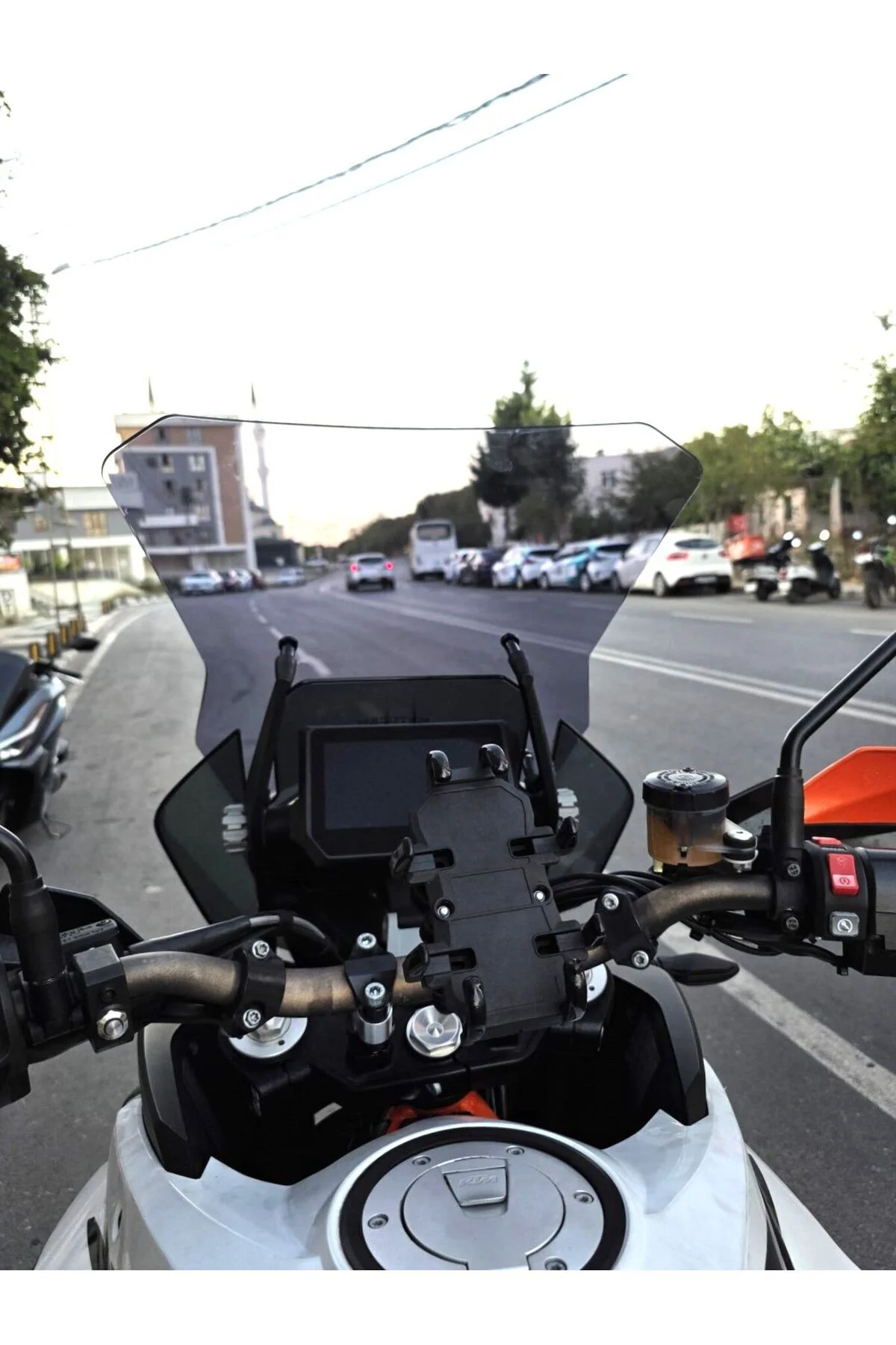 KTM 1290 Super Adventure Ön Cam 2017-2020 Model 43cm Füme Renkli 