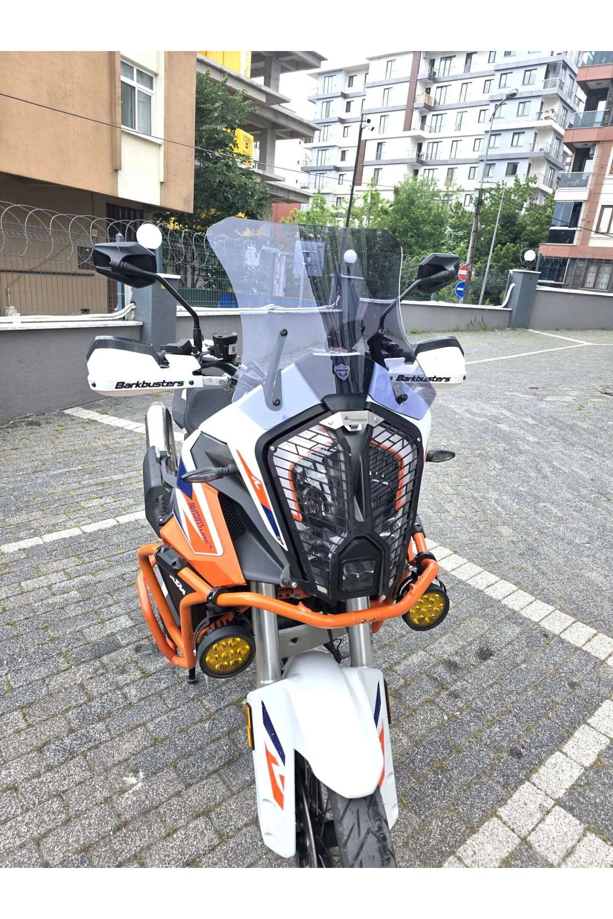 KTM 1290 Super Adventure Ön Cam 2021-2026 Model 41cm Füme Renkli