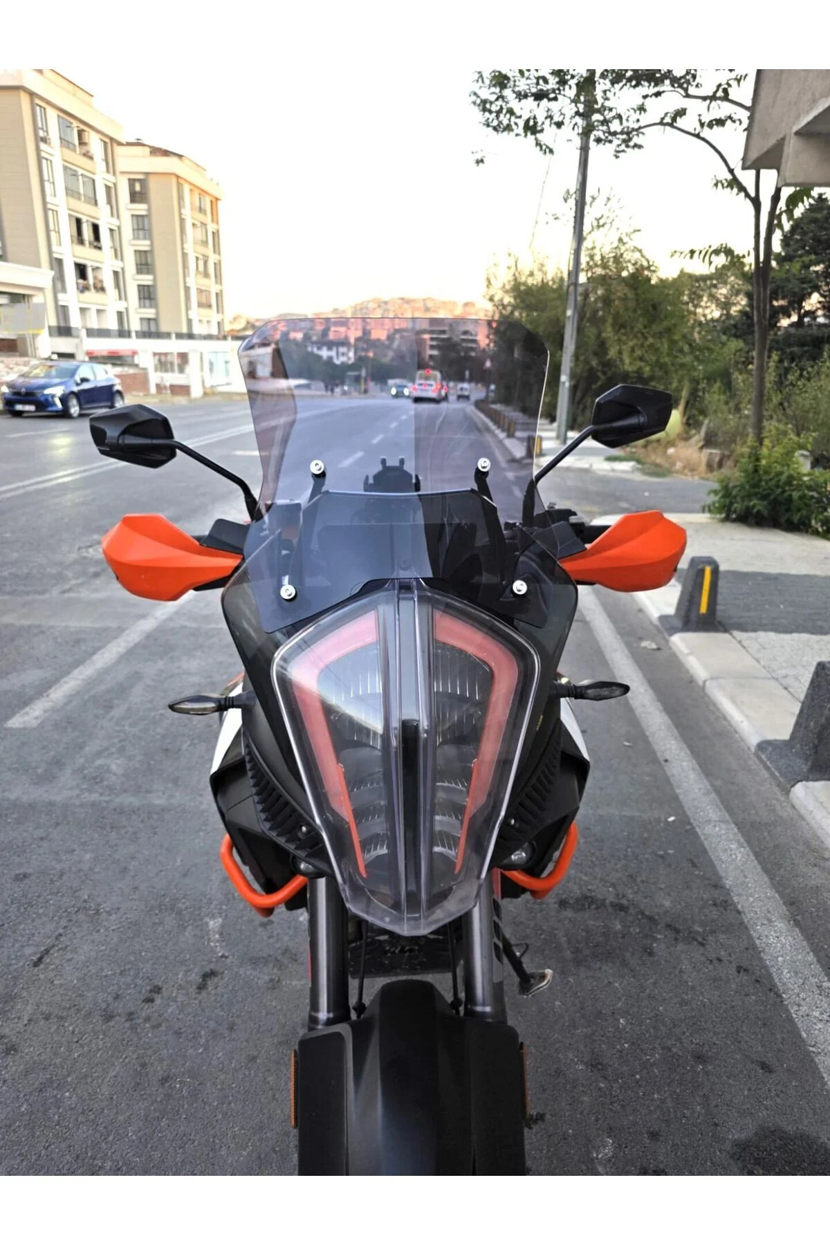 KTM 1290 Super Adventure Ön Cam 2017-2020 Model 43cm Füme Renkli 