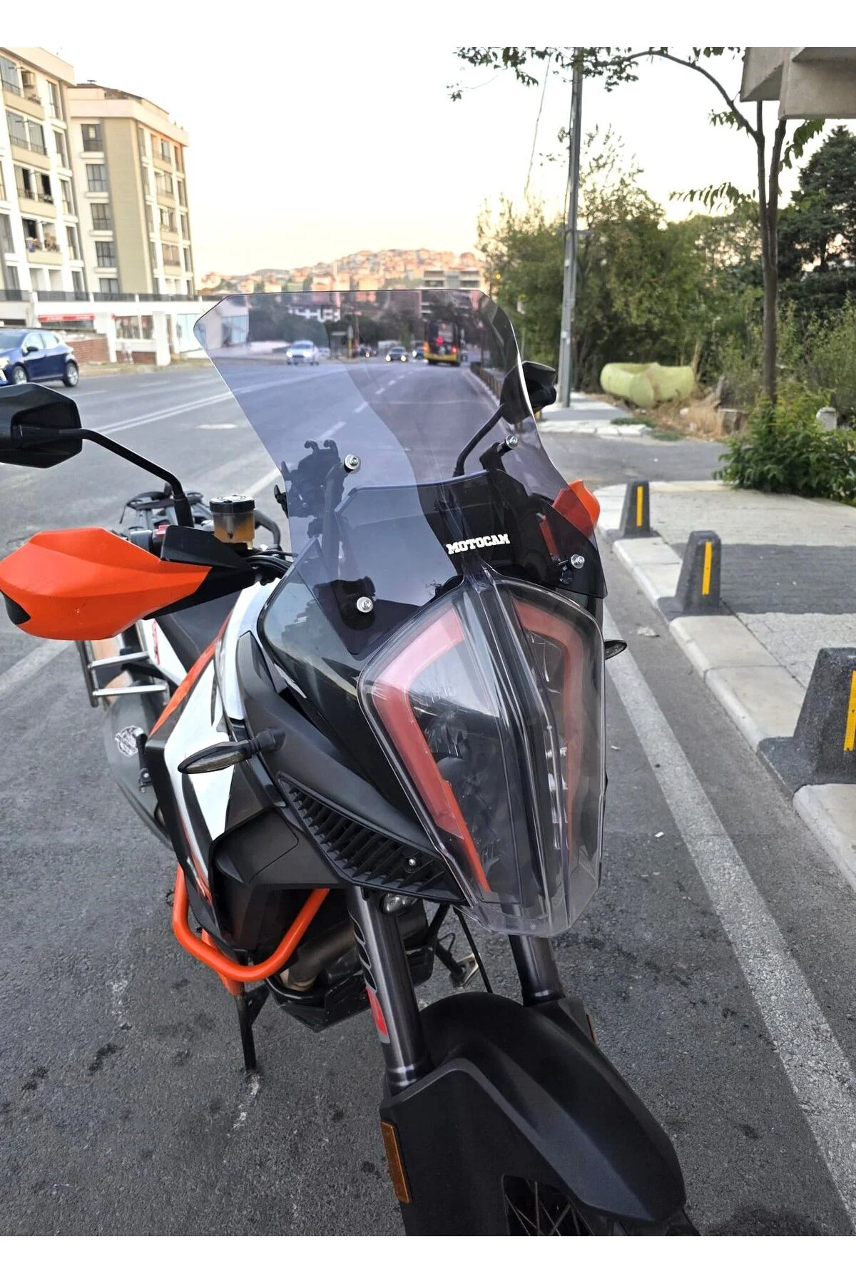 KTM 1290 Super Adventure Ön Cam 2017-2020 Model 43cm Füme Renkli 