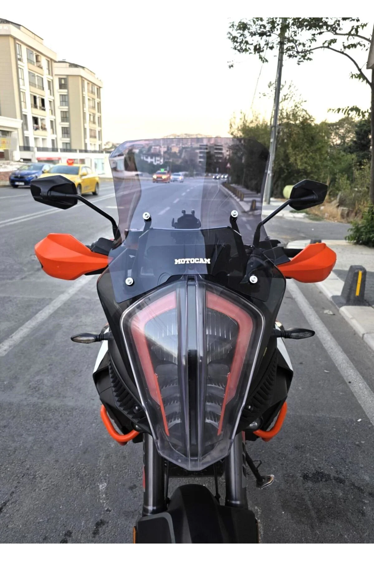 KTM 1290 Super Adventure Ön Cam 2017-2020 Model 43cm Füme Renkli 