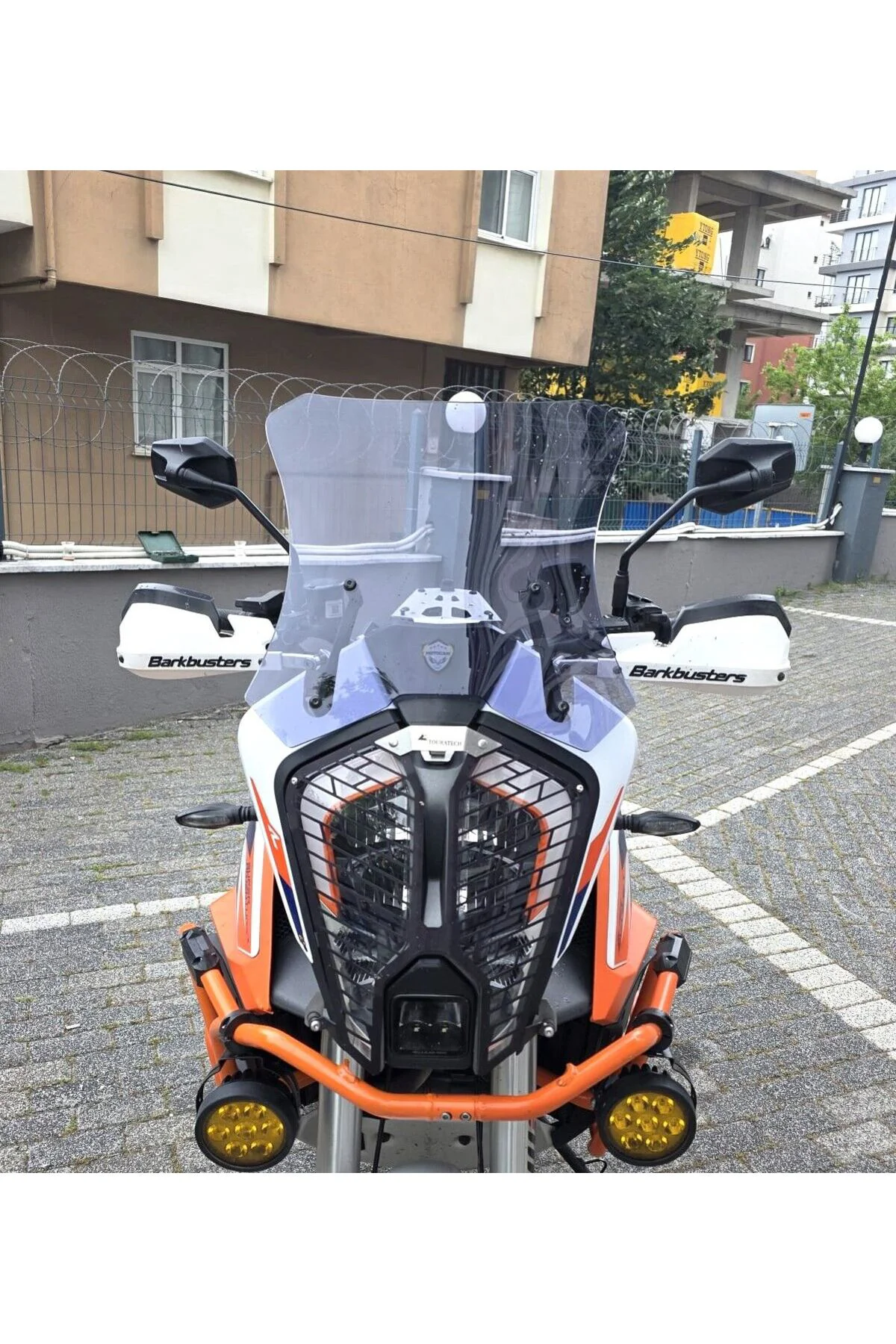 KTM 1290 Super Adventure Ön Cam 2021-2026 Model 41cm Füme Renkli