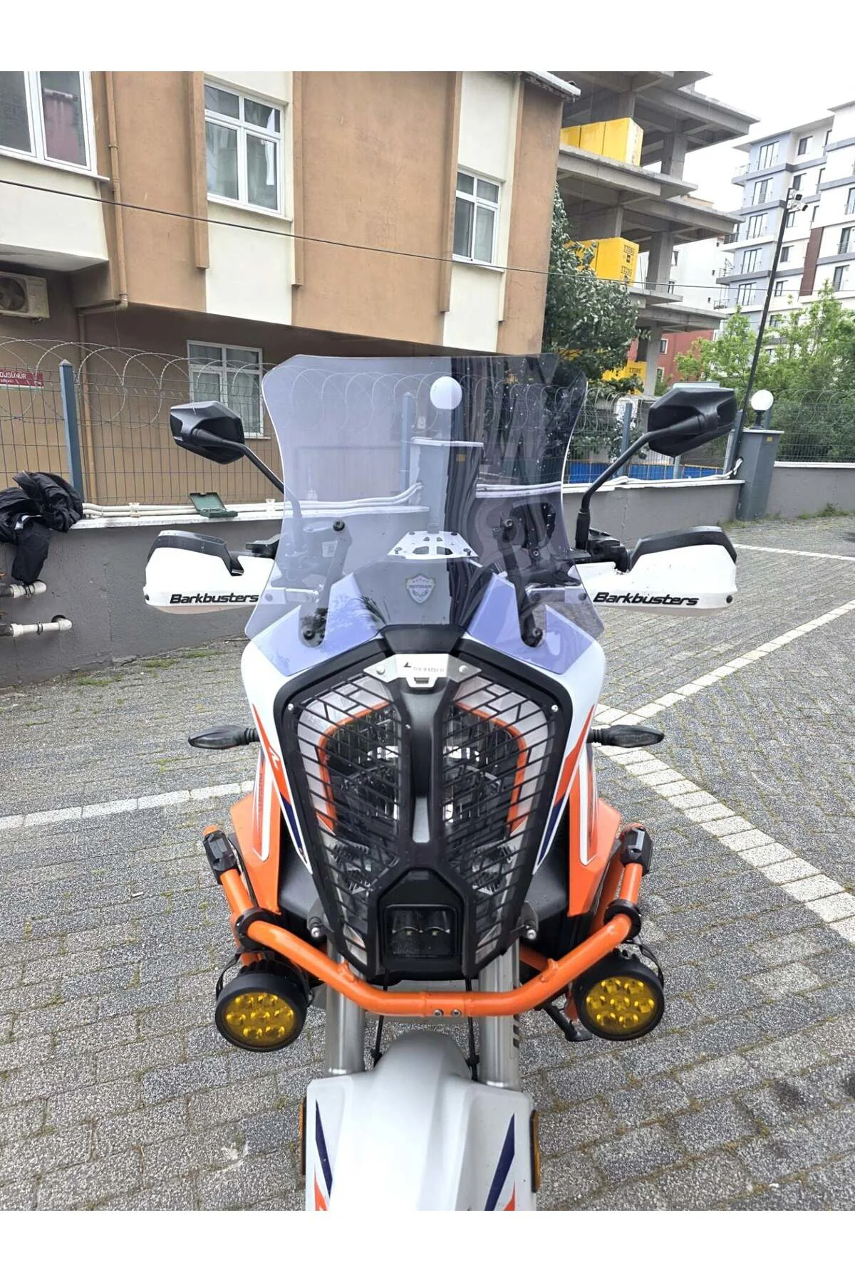 KTM 1290 Super Adventure Ön Cam 2021-2026 Model 41cm Füme Renkli