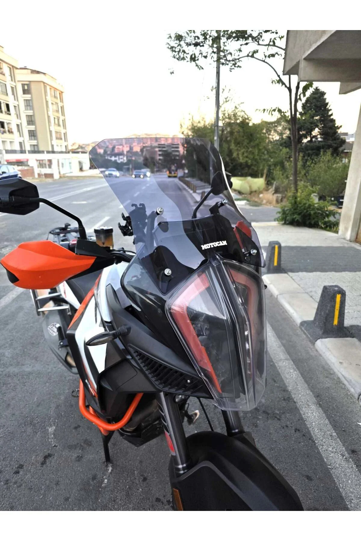 KTM 1290 Super Adventure Ön Cam 2017-2020 Model 43cm Füme Renkli 