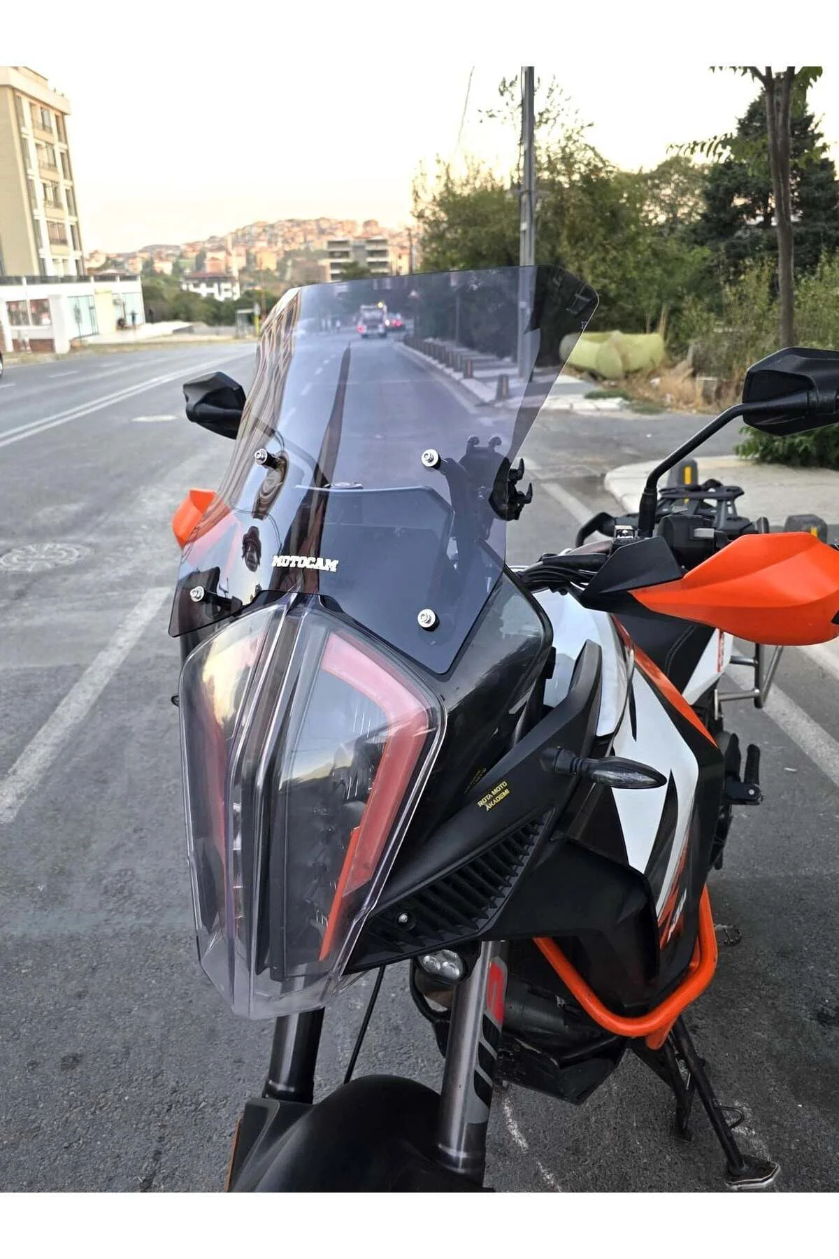 KTM 1290 Super Adventure Ön Cam 2017-2020 Model 43cm Füme Renkli 