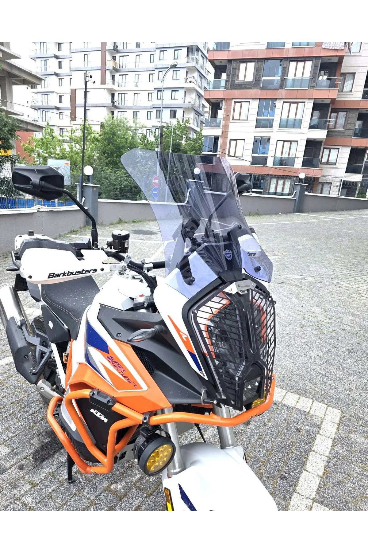KTM 1290 Super Adventure Ön Cam 2021-2026 Model 41cm Füme Renkli