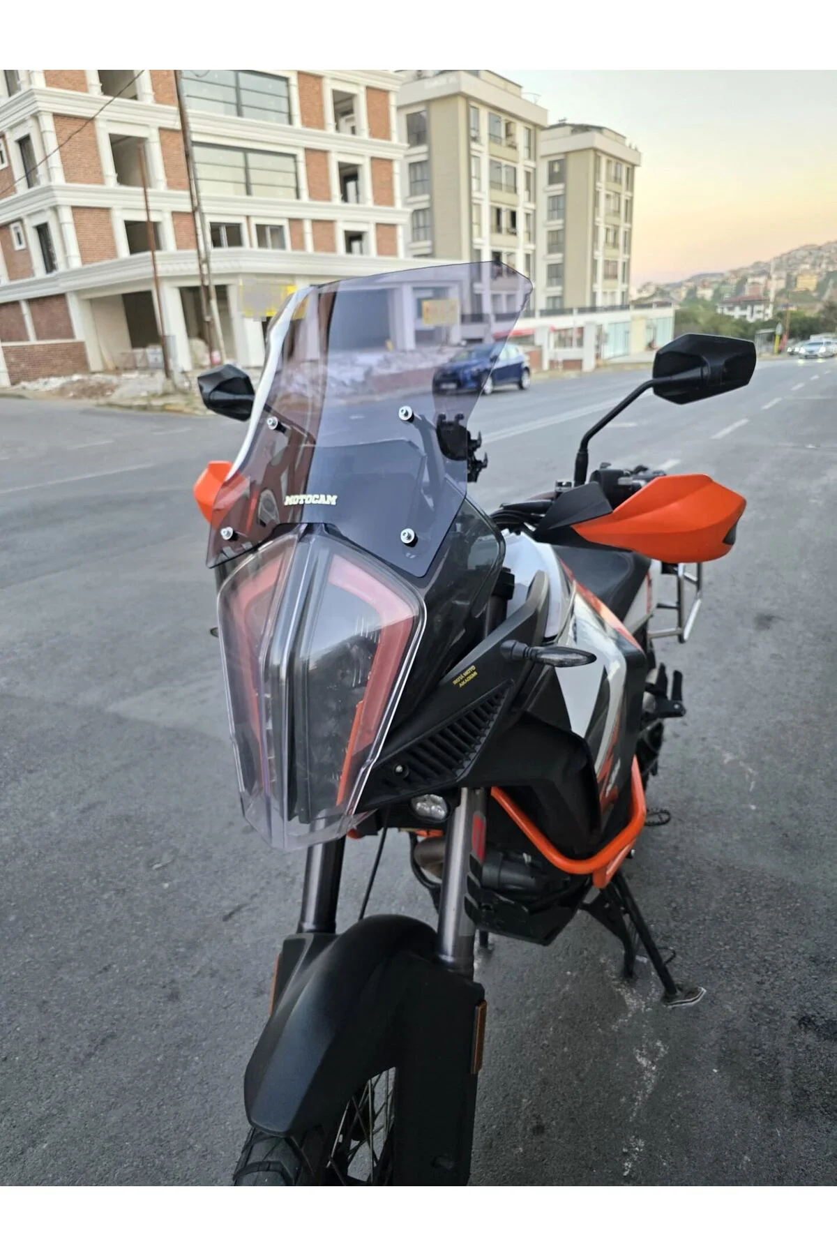 KTM 1290 Super Adventure Ön Cam 2017-2020 Model 43cm Füme Renkli 