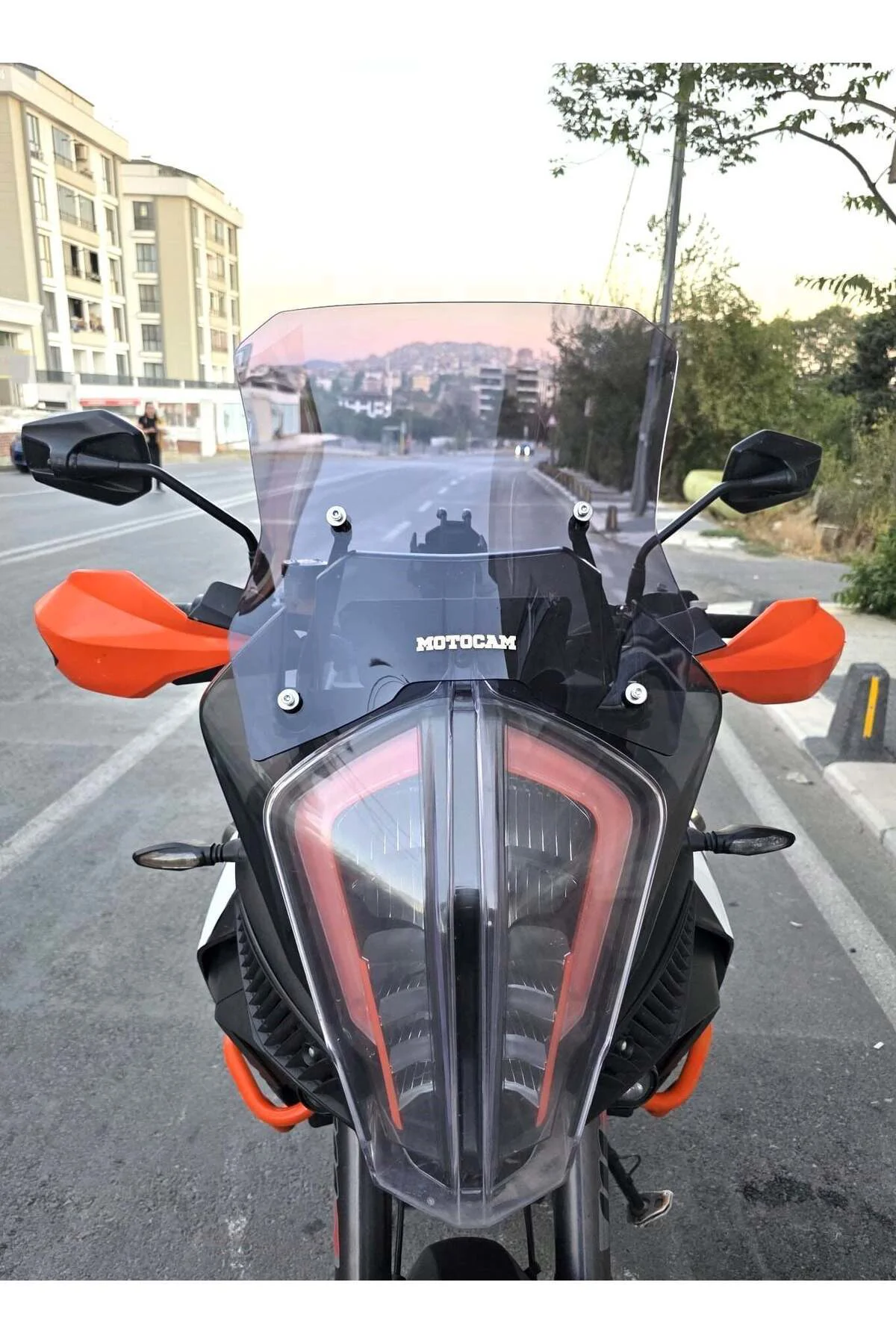 KTM 1290 Super Adventure Ön Cam 2017-2020 Model 43cm Füme Renkli 