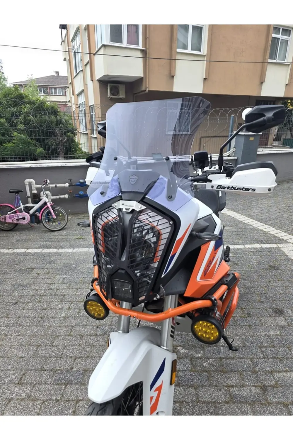 KTM 1290 Super Adventure Ön Cam 2021-2025 Model 41cm Füme Renkli